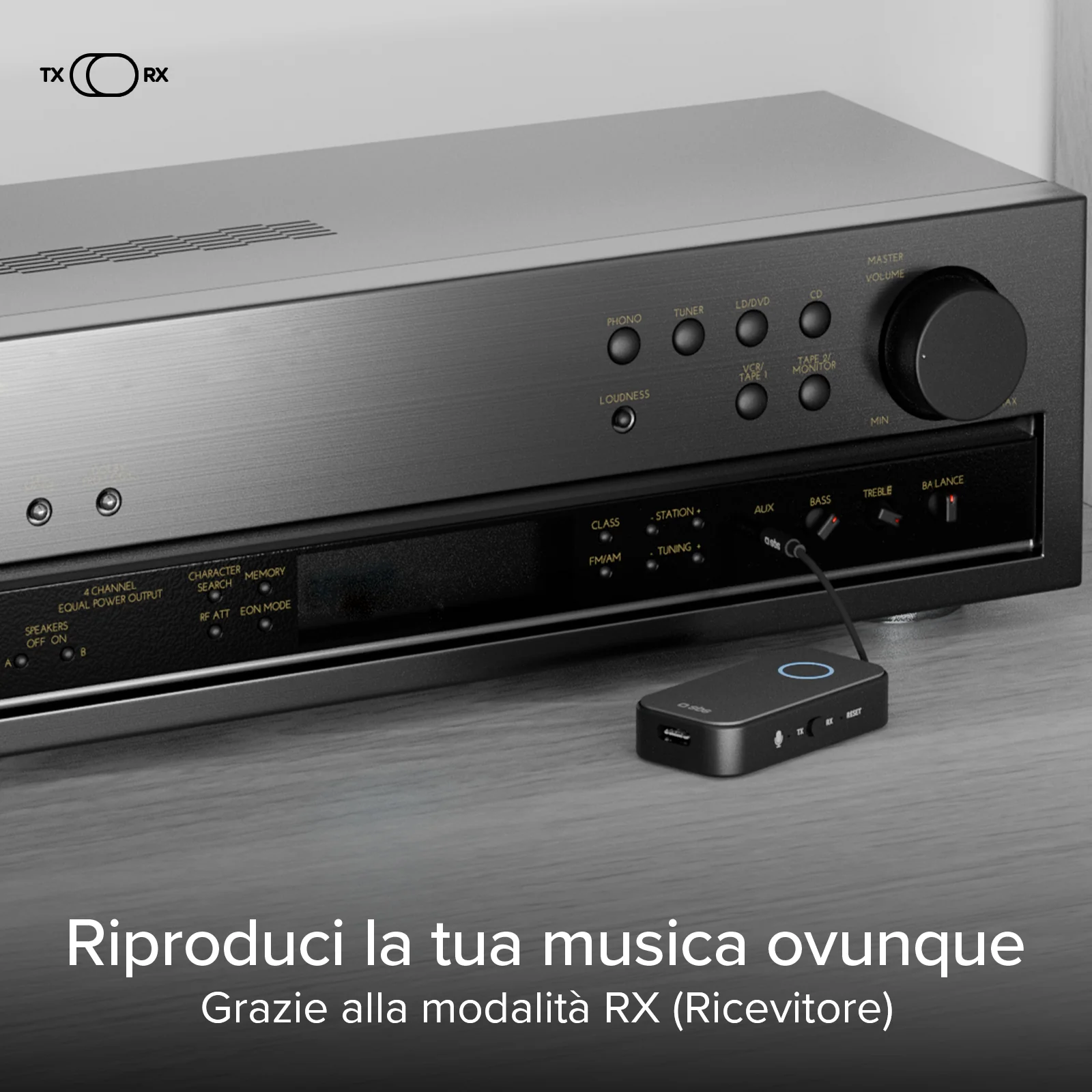 Adattatore audio wireless 2-in-1 RX/TX con jack 3,5mm universale - Image 15