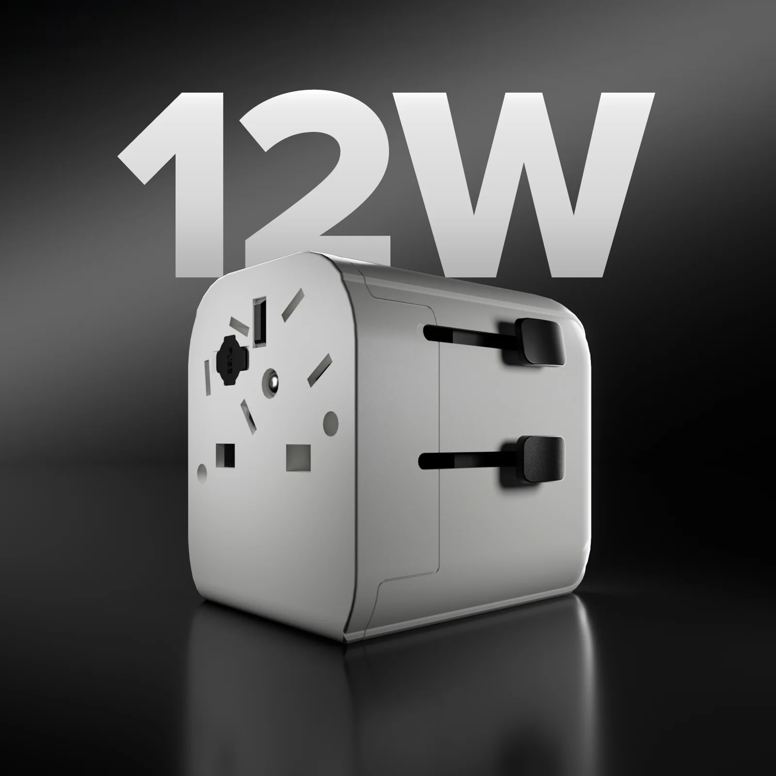 Adattatore universale da viaggio 2500w con spine internazionali Regno Unito, Americhe, Asia - Image 3