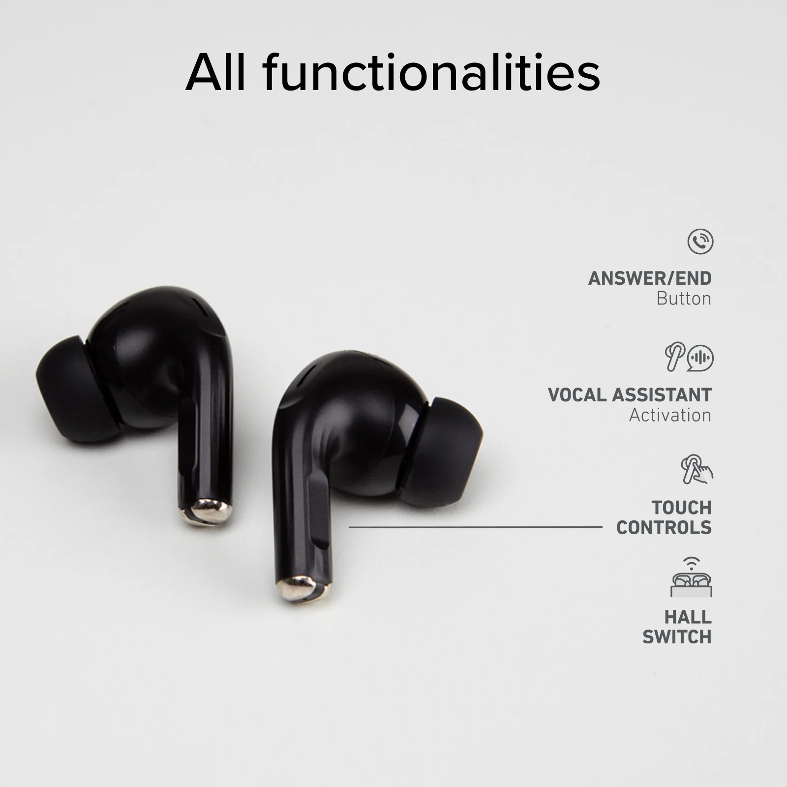 Auricolari TWS compatibili con ricarica wireless - Image 4