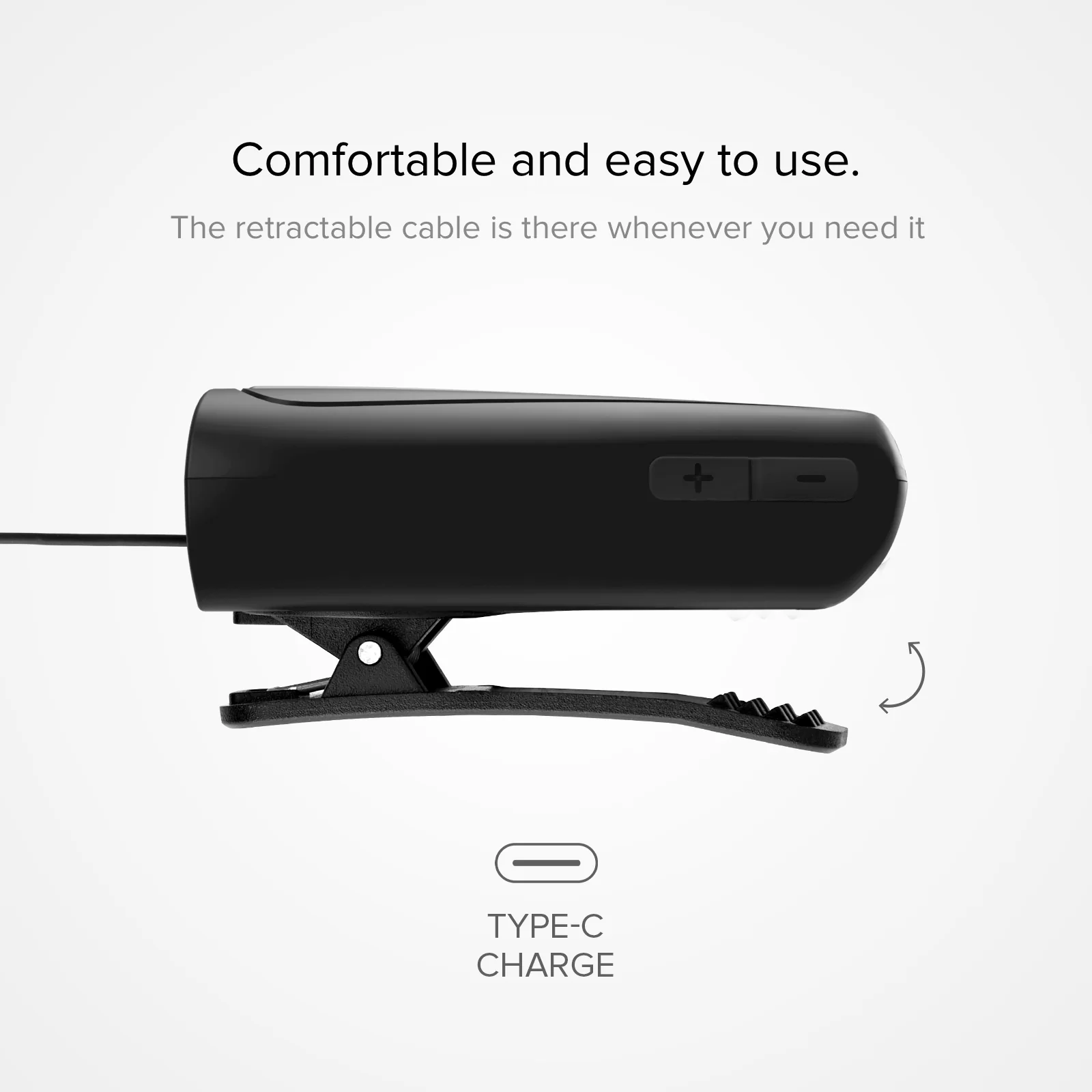 Auricolare Wireless con roller clip - Image 9