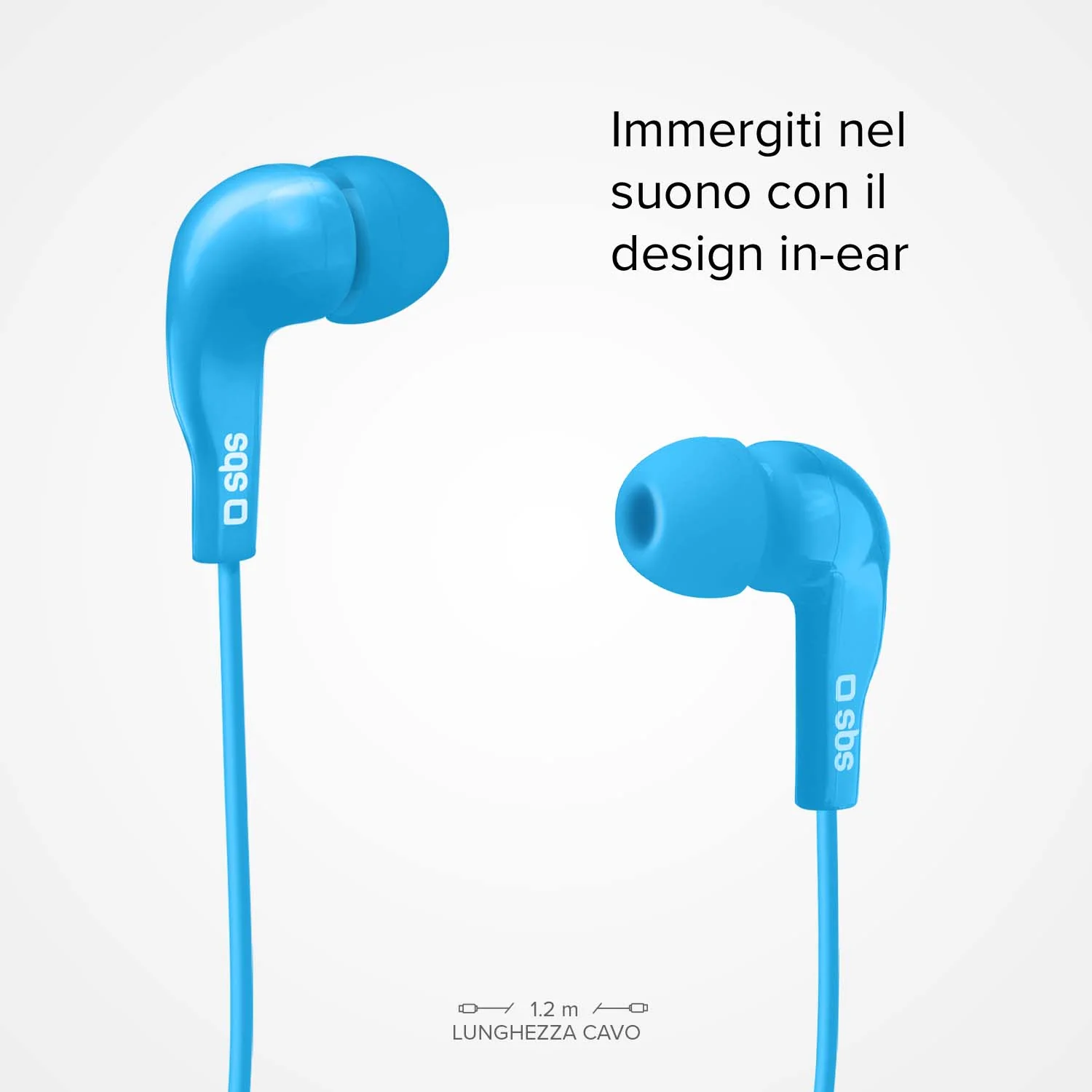 Auricolari filo stereo in-ear Studio Mix 10, jack 3,5 mm con microfono - Image 2