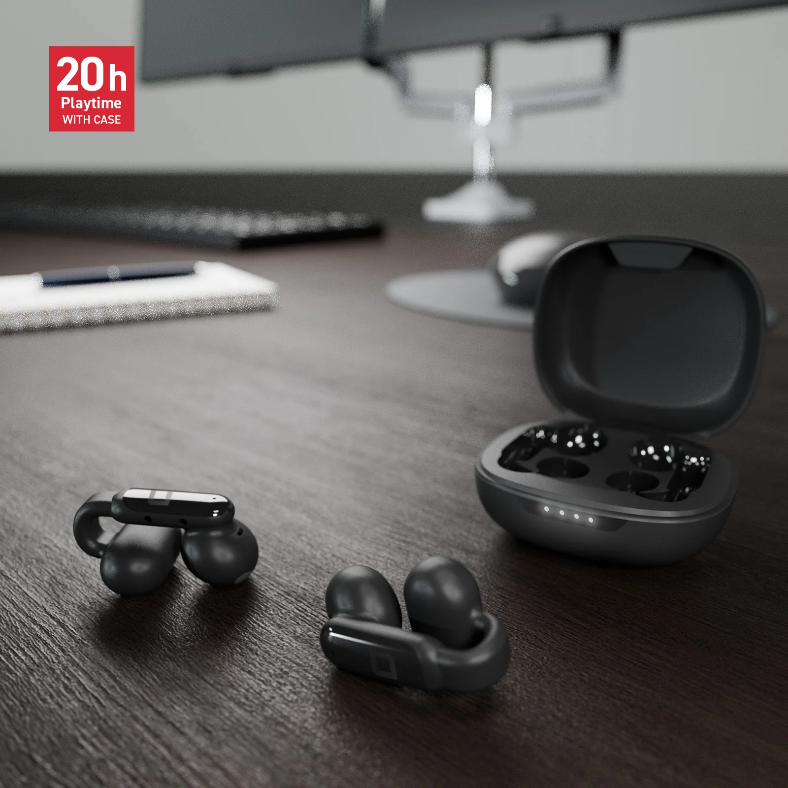 Auricolari OWS con design a clip e controlli touch - Image 19
