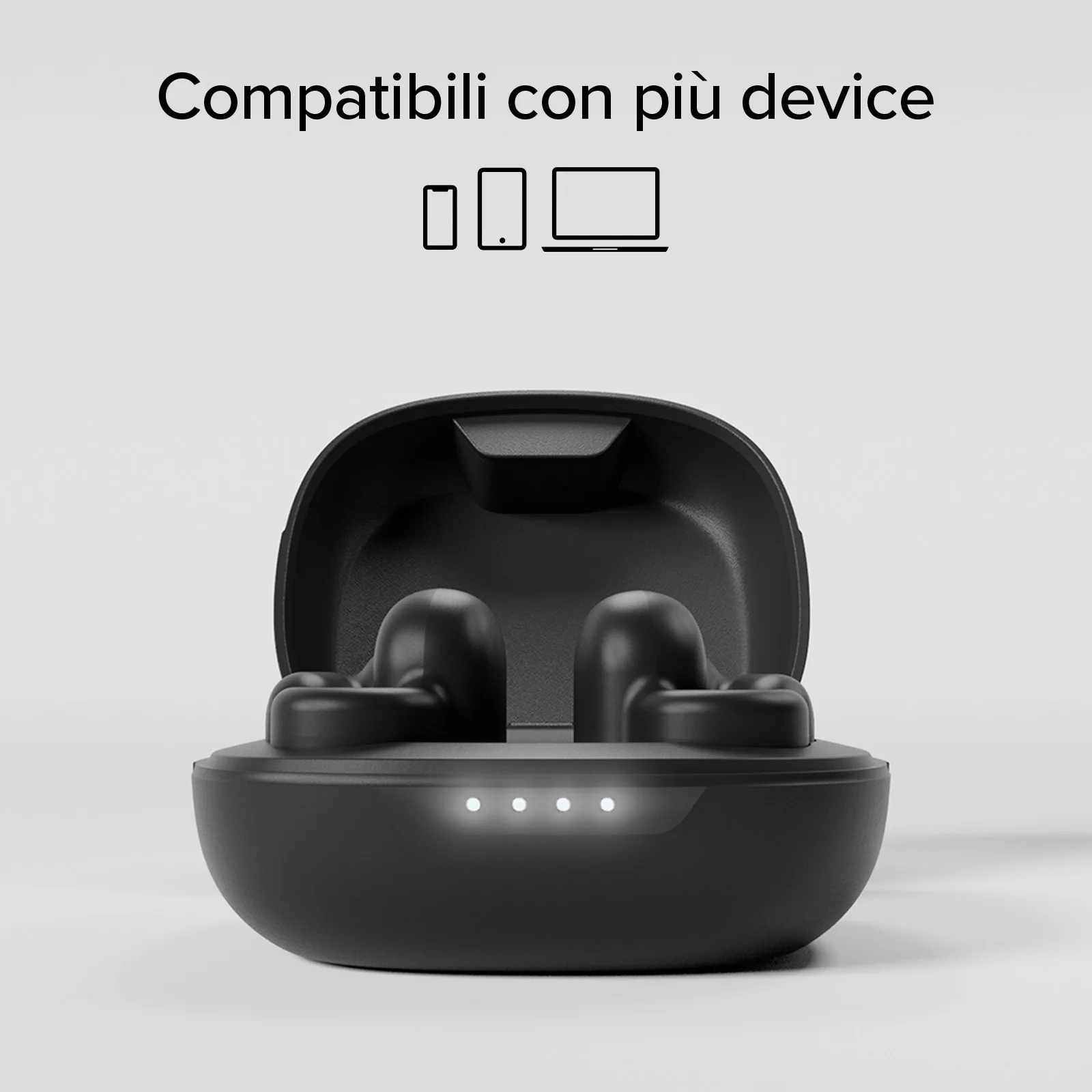 Auricolari OWS con design a clip e controlli touch - Image 4