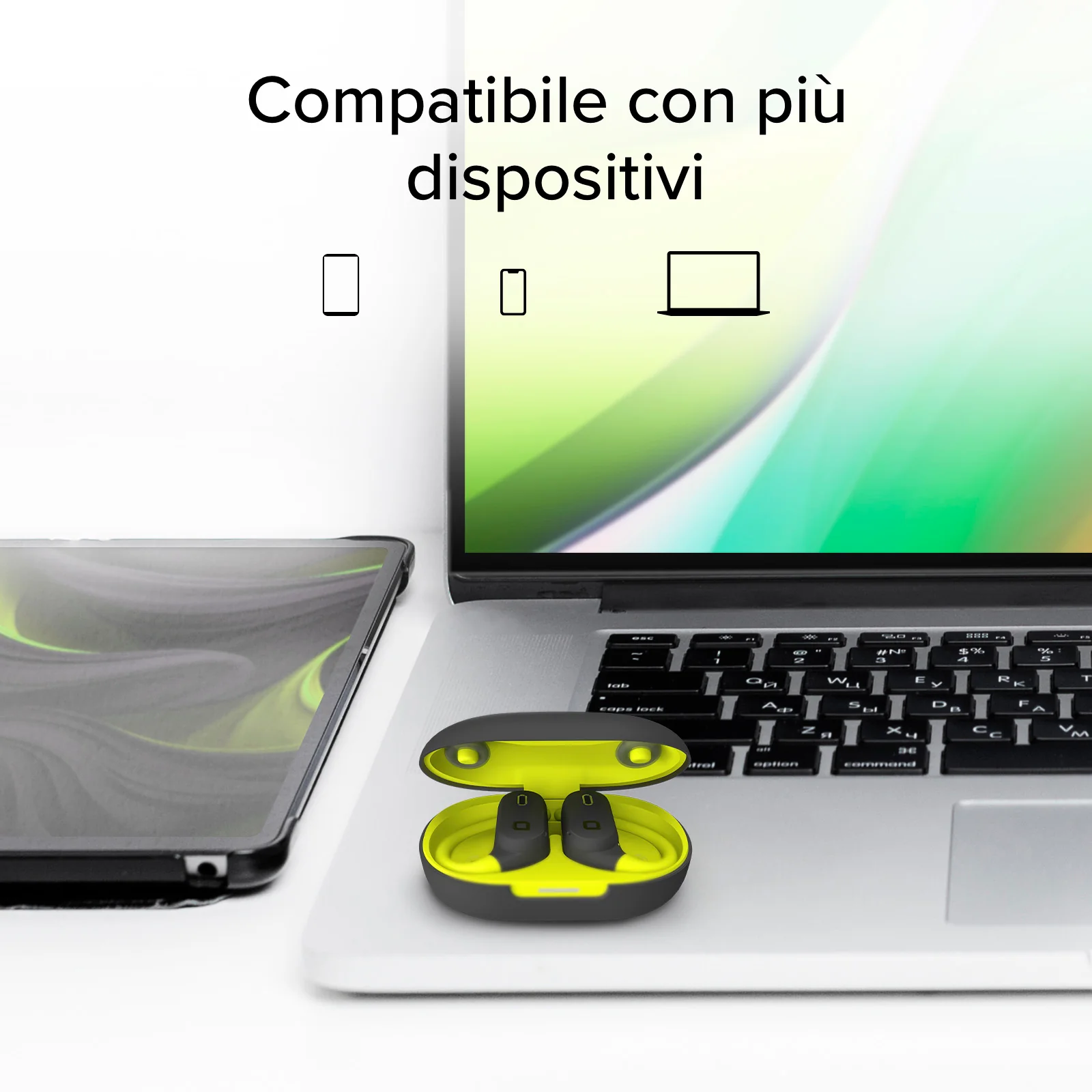 Auricolari sportivi con archetto e tecnologia Active Noise Cancelling (ANC) - Image 6