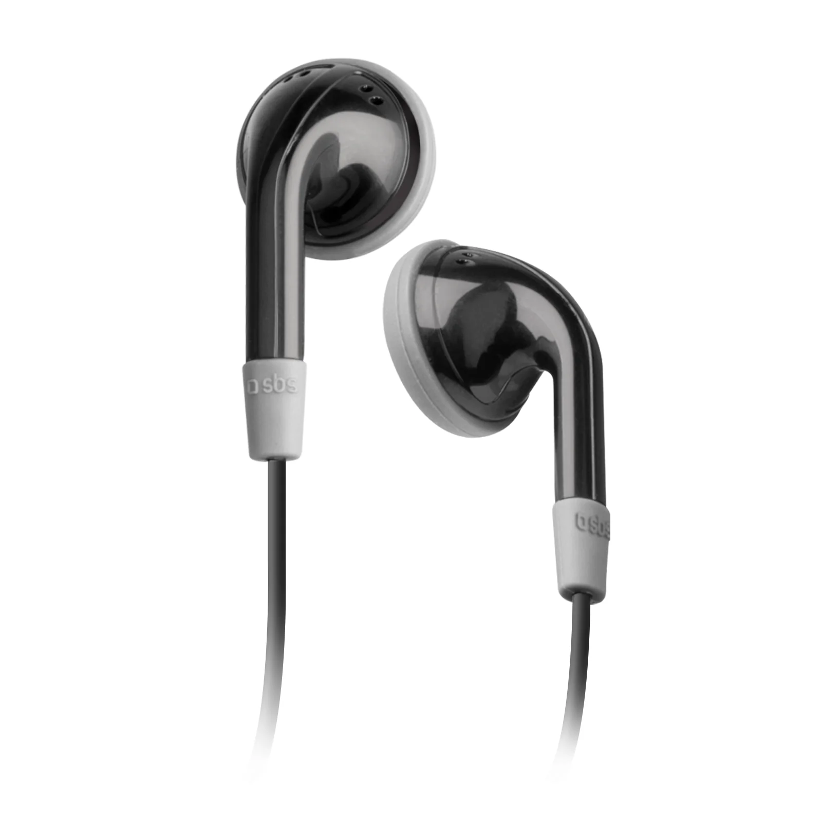 Auricolari filo stereo Duo, jack 3,5 mm con microfono e tasto alla risposta