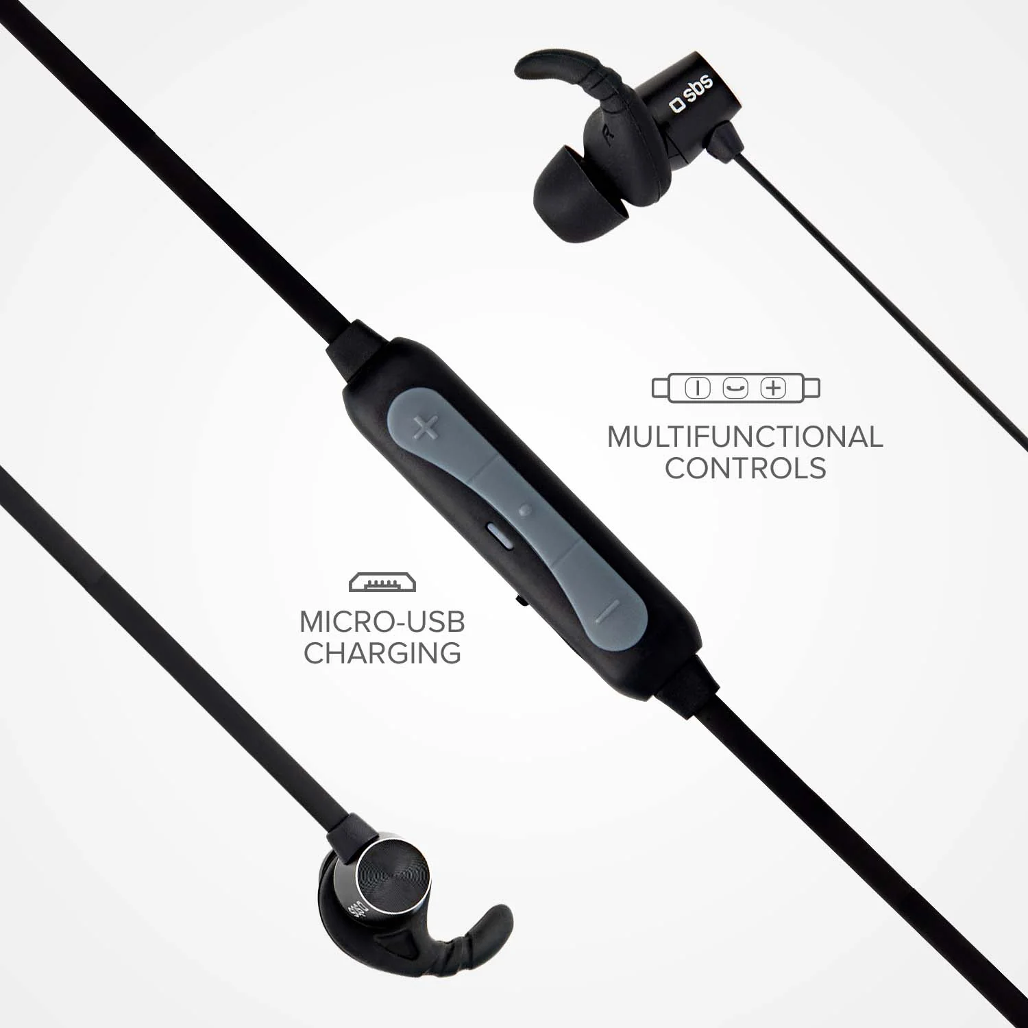 Auricolari wireless Multipoint magnetici BT501 - Image 4