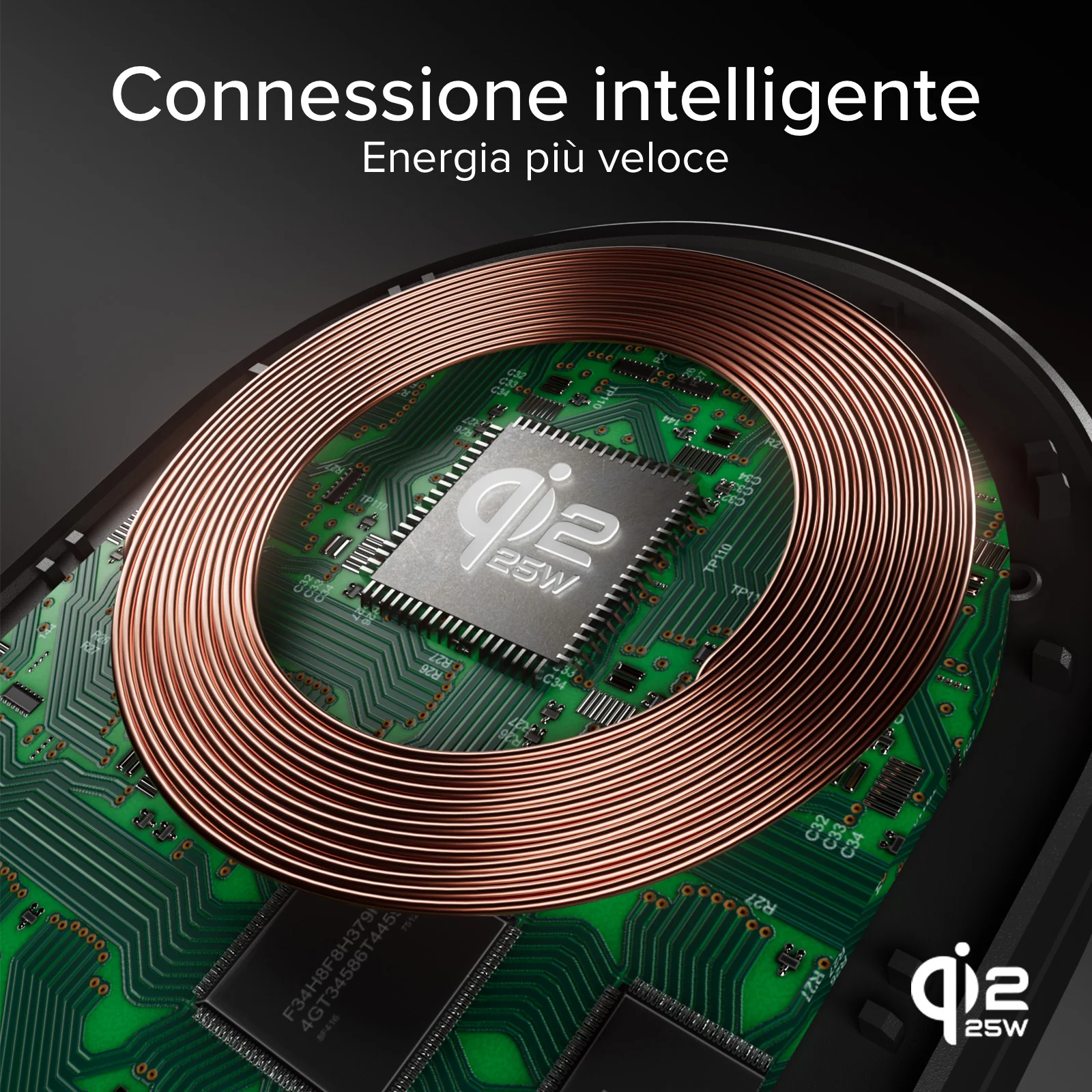 Stazione di ricarica wireless 3-in-1 Qi2.2 25 W per iPhone, Apple Watch e cuffie - Image 21