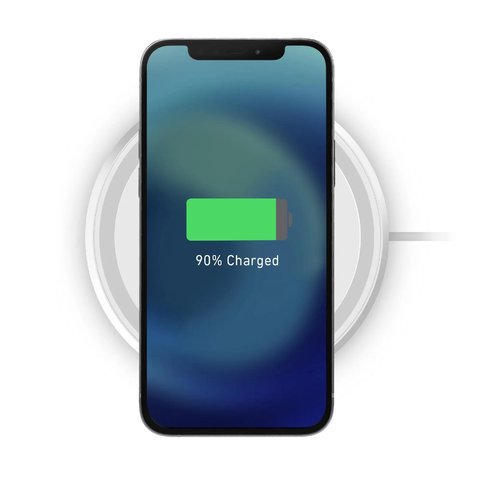 Caricatore Qi Wireless con base di ricarica ultra rapida 15 Watt - Image 2