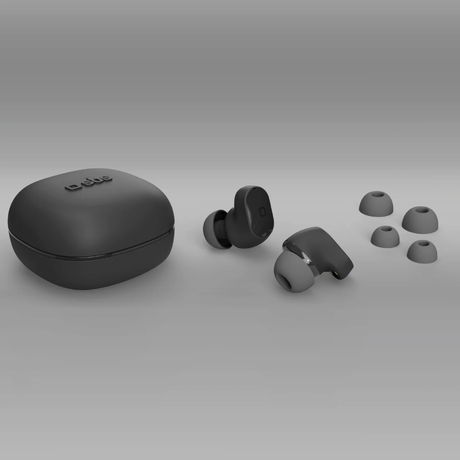 Auricolari TWS Water resistant IPX4, basetta di ricarica, assistente vocale - Image 3