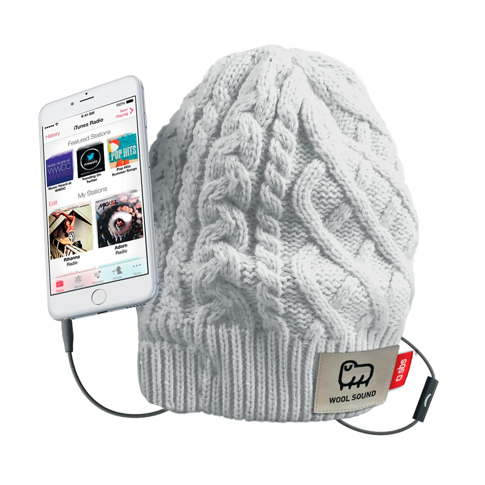 Cappello con auricolari integrati - Image 3