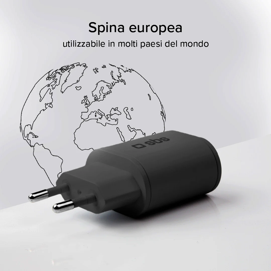 Caricabatterie da viaggio USB-A - USB-C a ricarica rapida - Image 15