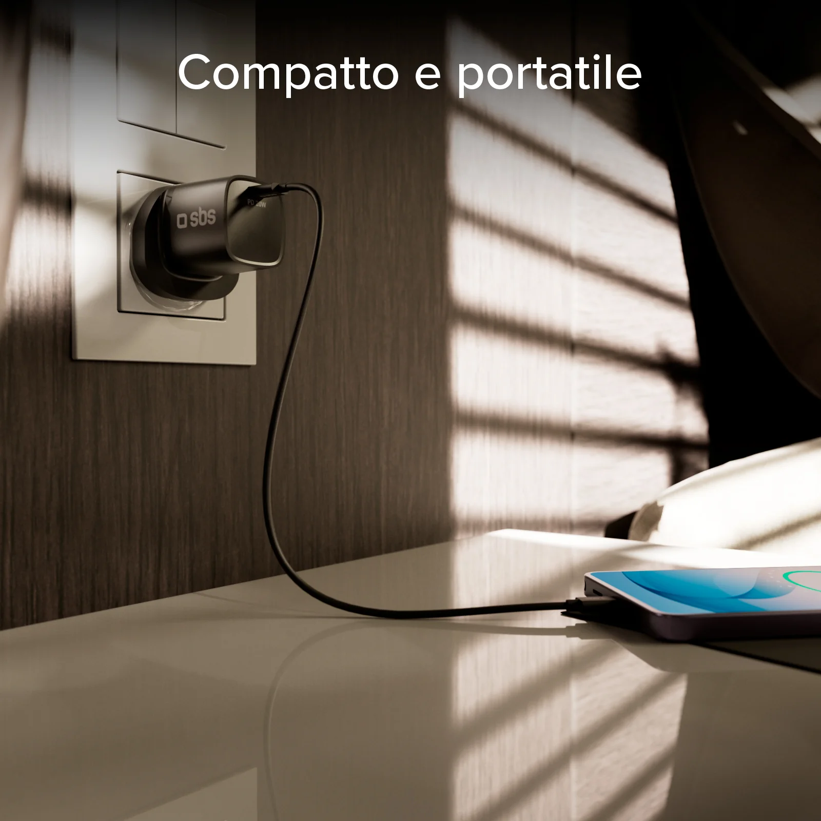Caricatore caricabatterie con presa USB-C a 20W di potenza e spina inglese UK - Image 12