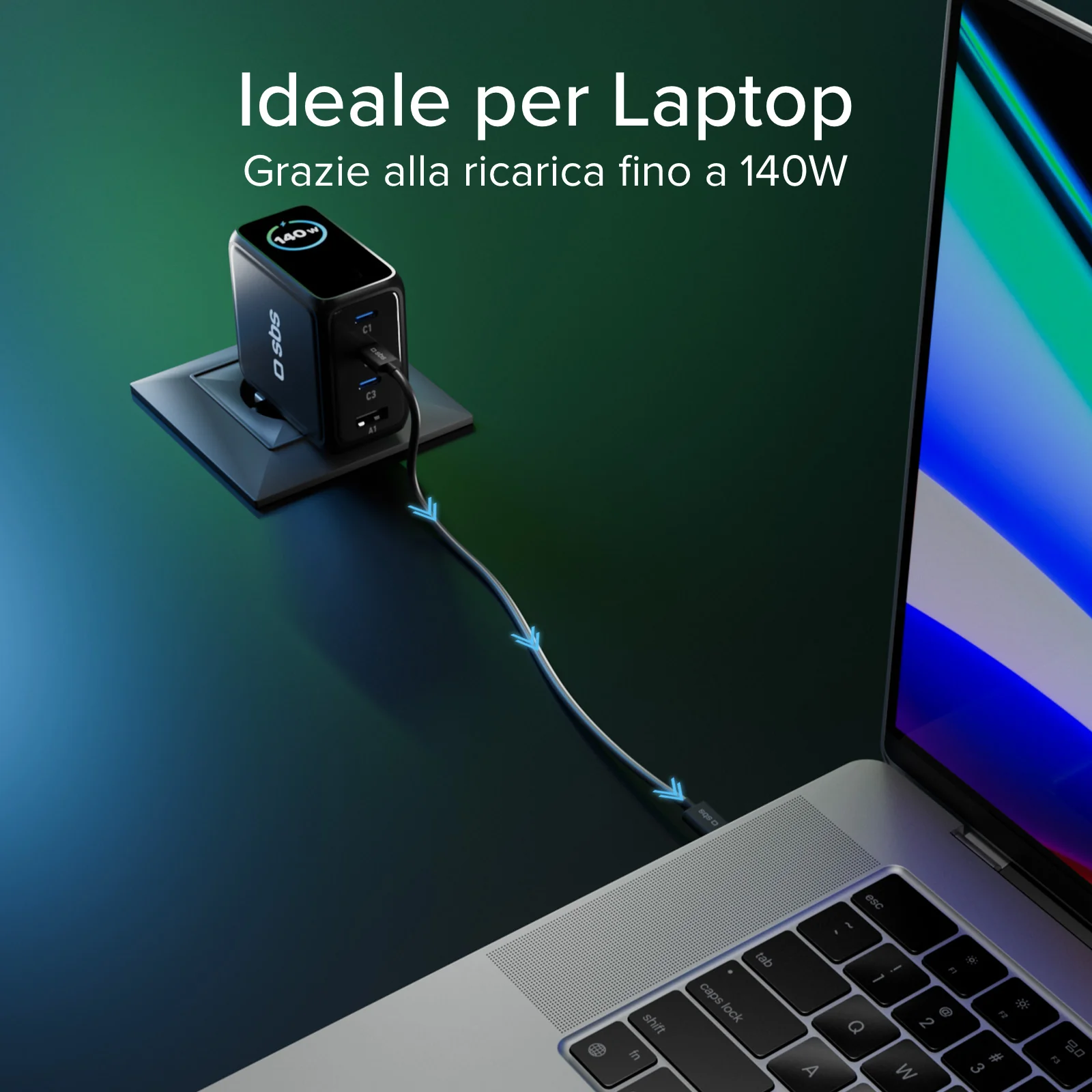 Caricatore GaN 140W con Display TFT a colori - Image 16
