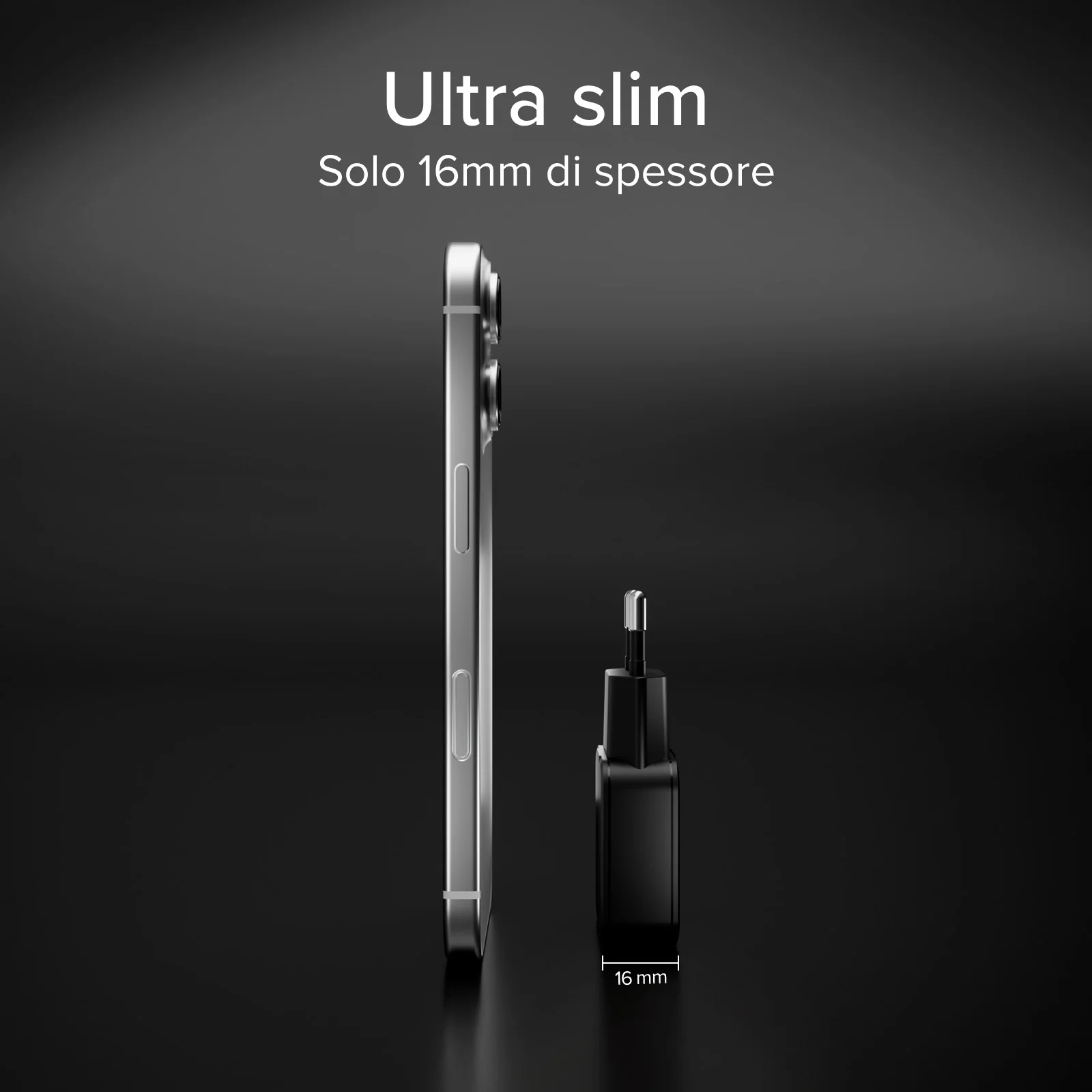 Caricatore da muro 20w USB-C Ultra Slim, adatto per MacBook Neo - Image 7