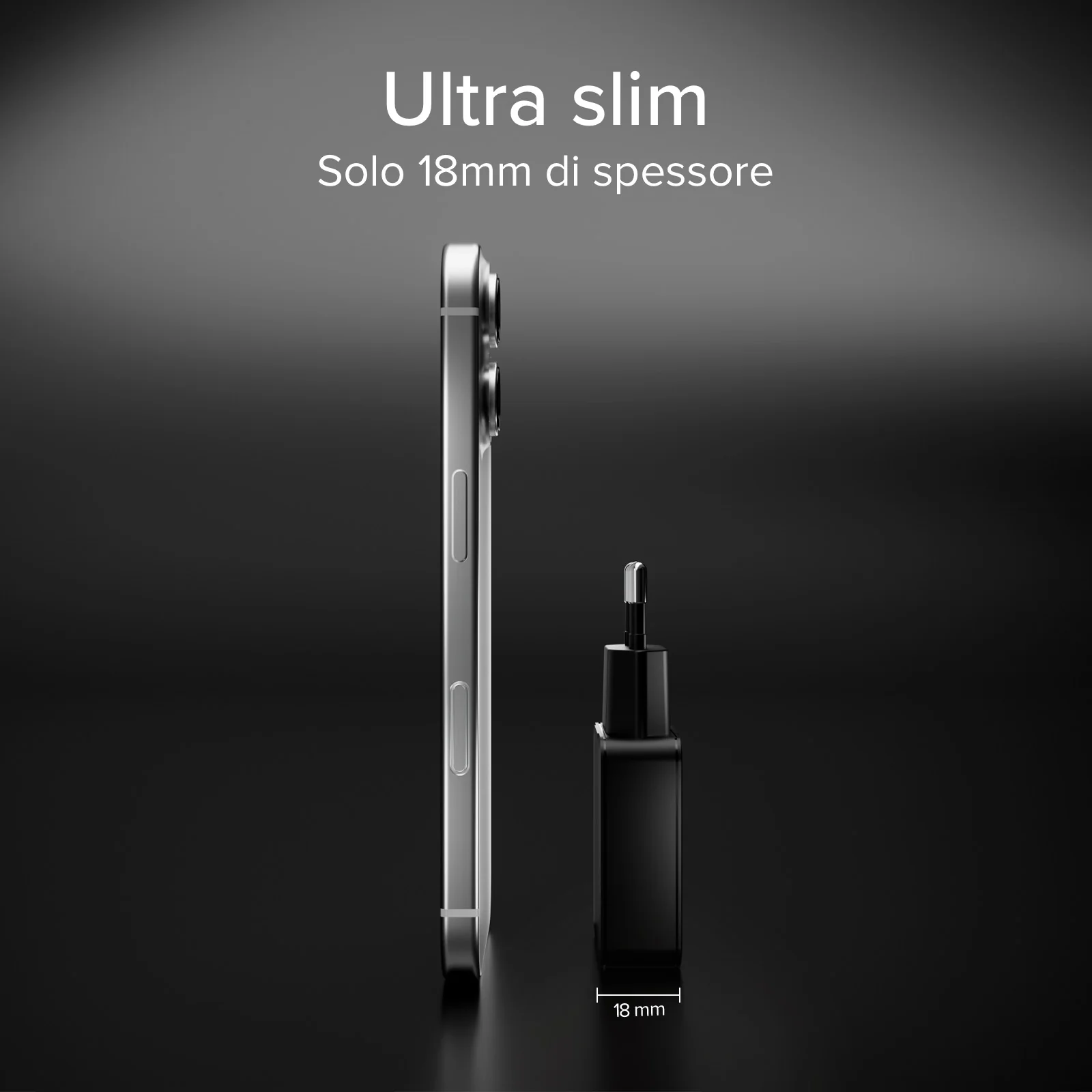 Caricatore da muro 45w USB-C Ultra Slim con doppia porta - Image 7
