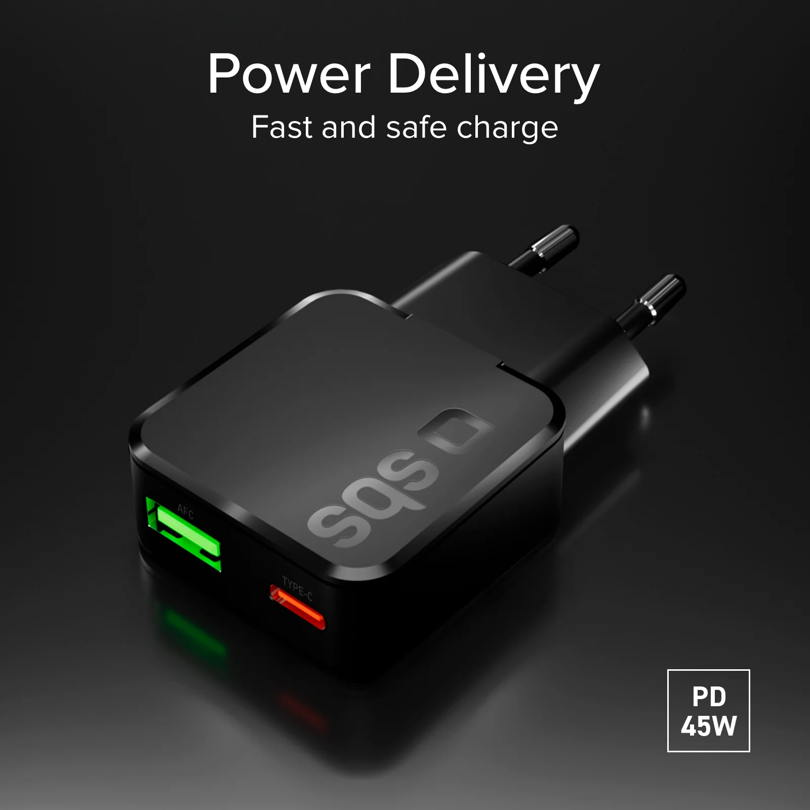 Caricatore da muro 45w USB-C Ultra Slim con doppia porta - Image 8
