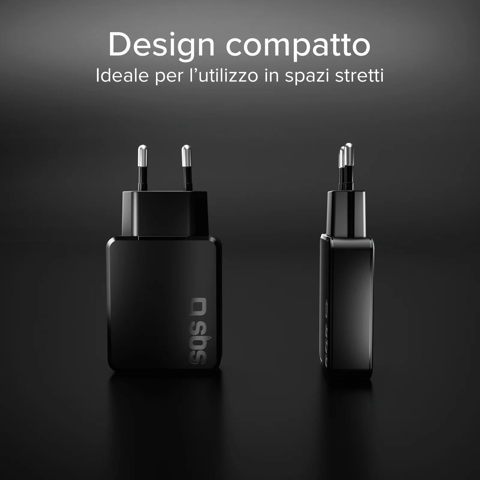 Caricatore da muro 65w USB-C Ultra Slim con doppia uscita - Image 14