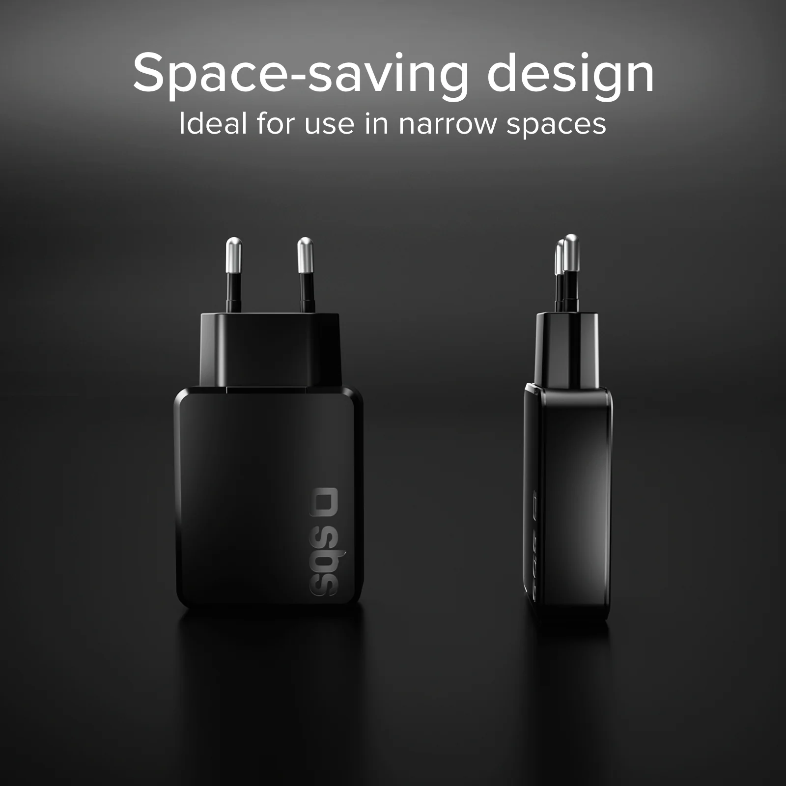 Caricatore da muro 65w USB-C Ultra Slim con doppia uscita - Image 15