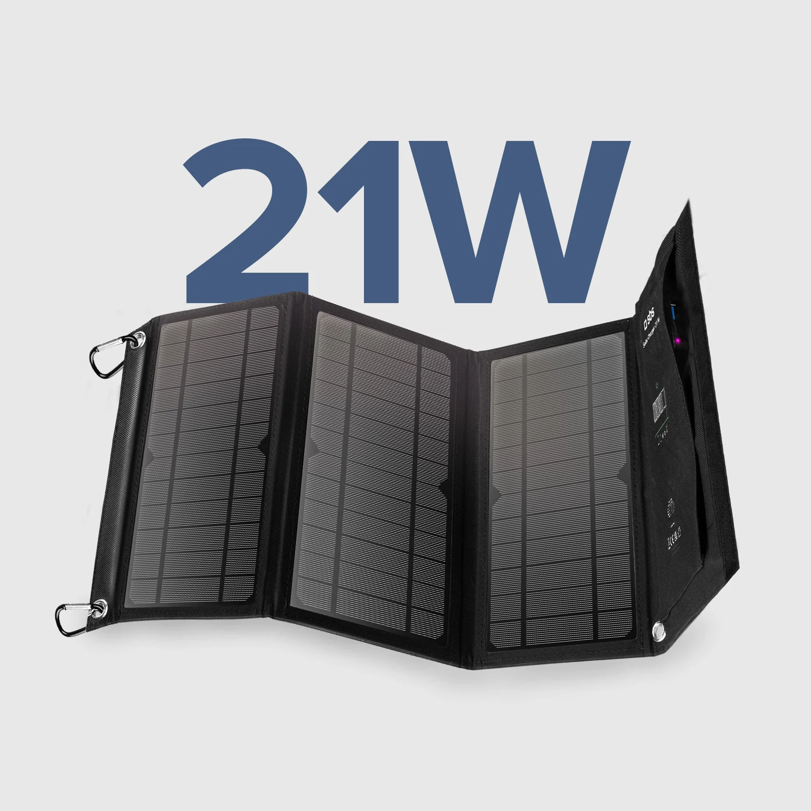 Caricatore caricabatterie portatile solare da 21 Watt - Image 3