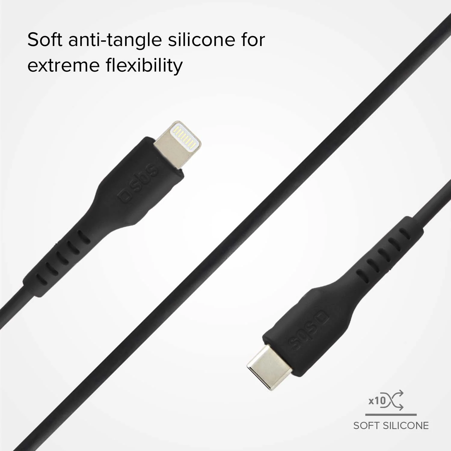 Cavo dati e ricarica USB-C a Lightning - Image 4