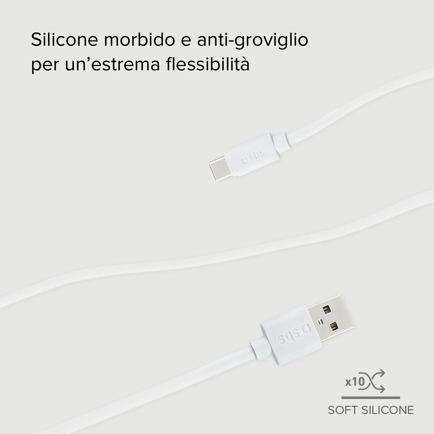 Cavo dati in silicone 1.5 m - Connettori USB a USB-C - Image 12
