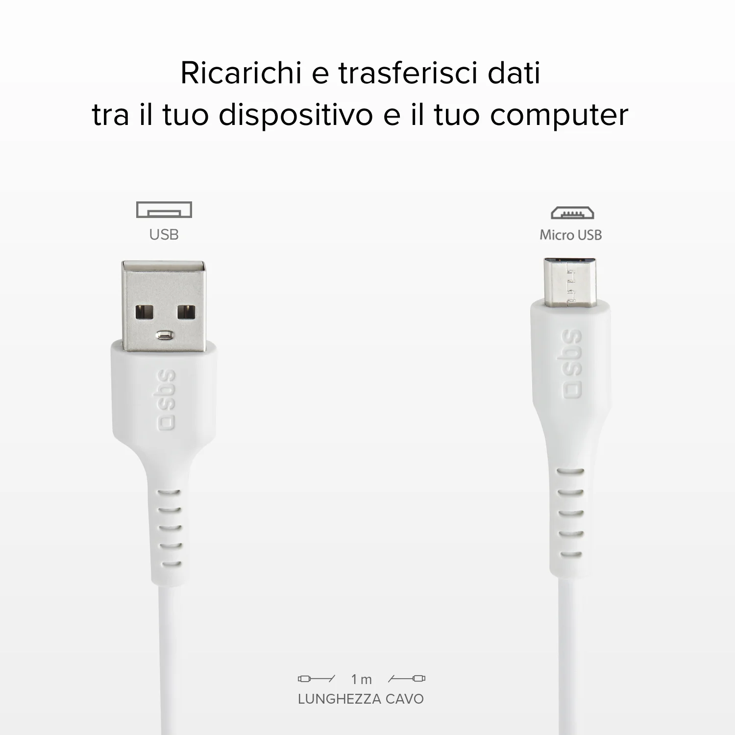 Cavo dati e ricarica USB 2.0 - Micro USB - Image 11