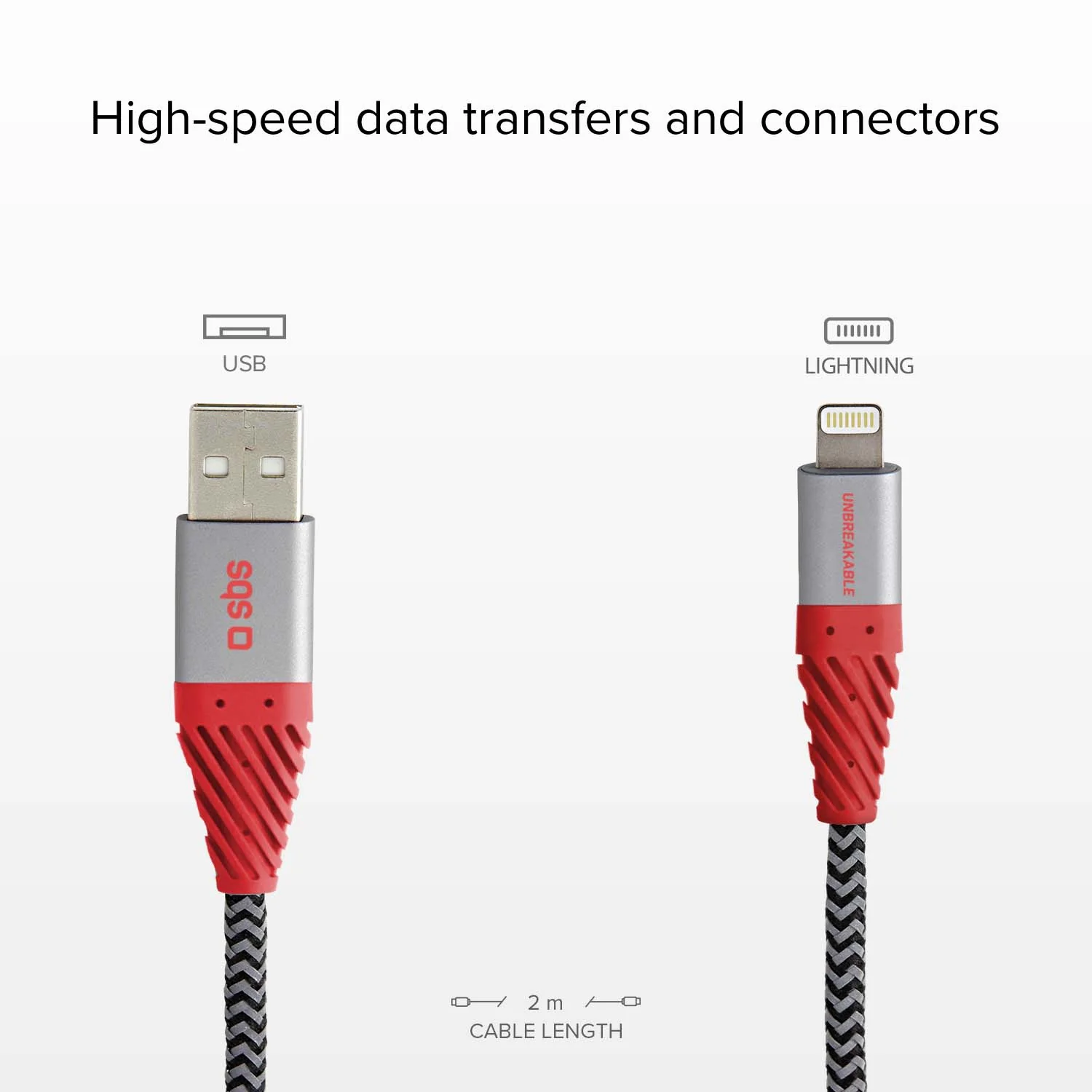 Cavo rifrangente in fibra aramidica USB 2.0 Lightning - Image 9