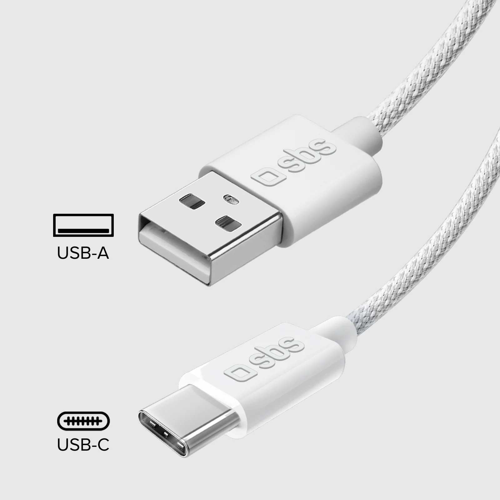 Cavo USB-A - USB-C in tessuto con fermacavo, 1.5 metri - Image 3