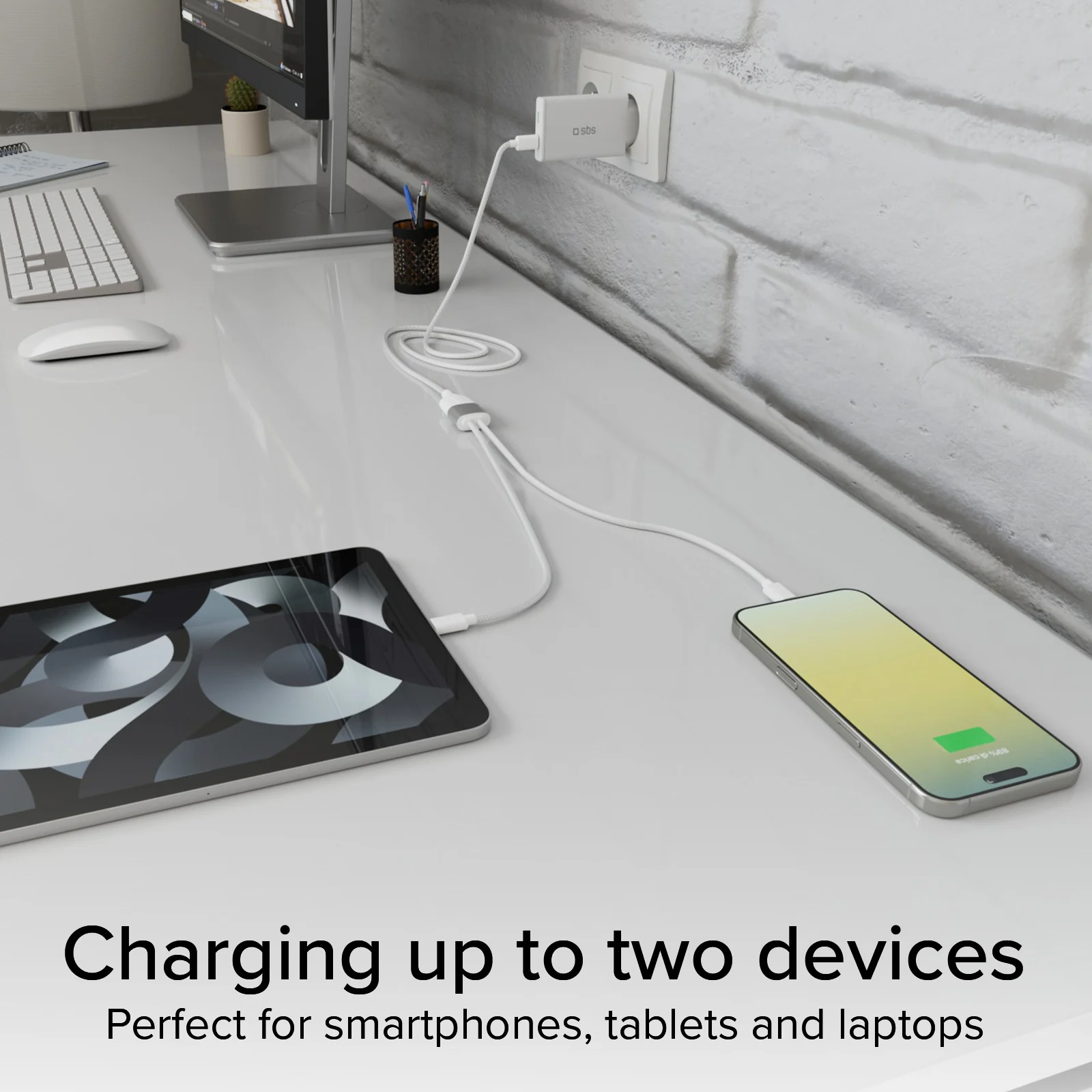Sdoppiatore USB Type-C con doppia uscita USB-C 60W - Image 13