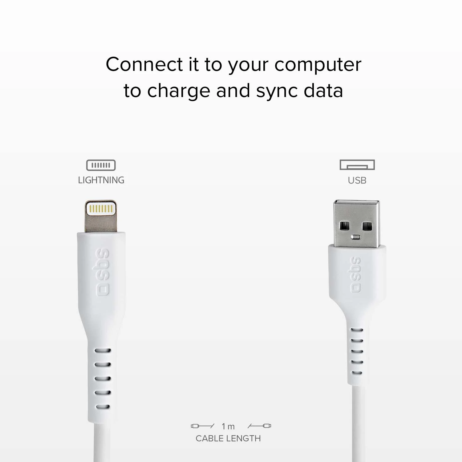 Cavo dati e ricarica USB - Lightning - Image 4