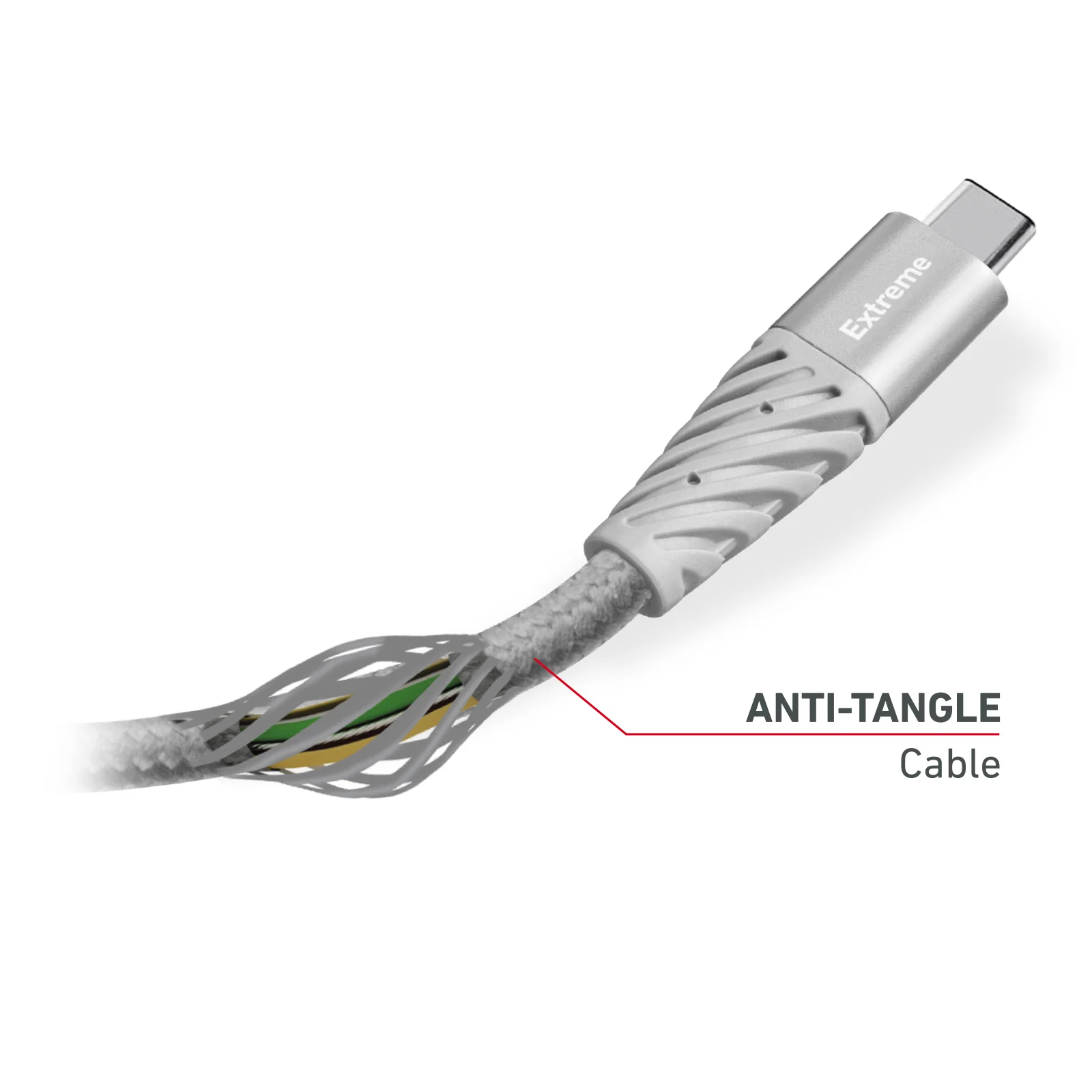 Cavo USB-A - USB-C dati e ricarica ultra resistente in fibra aramidica 1.5 m - Image 3