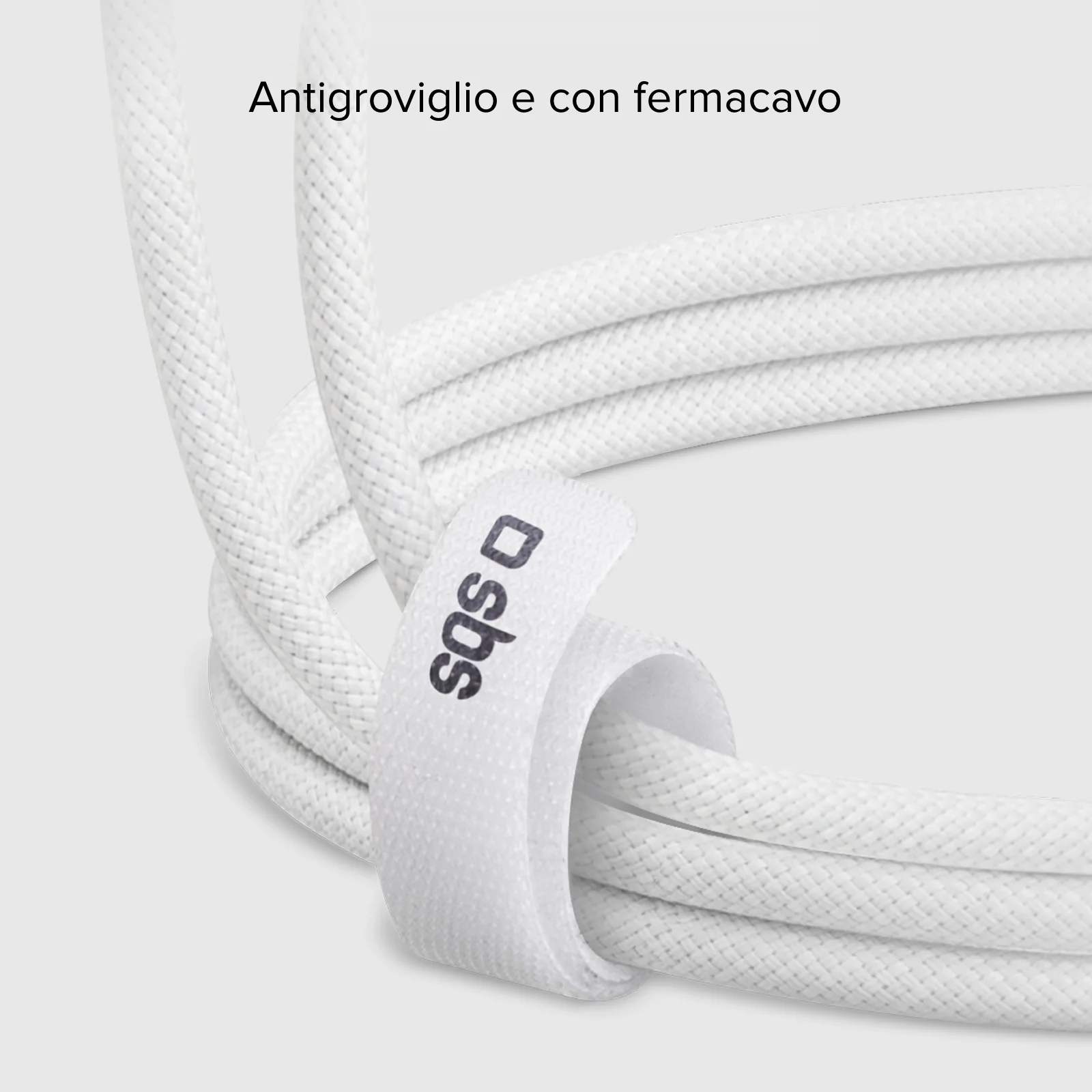 Cavo USB-A - Lightning in tessuto con fermacavo, 1.5 metri - Image 7