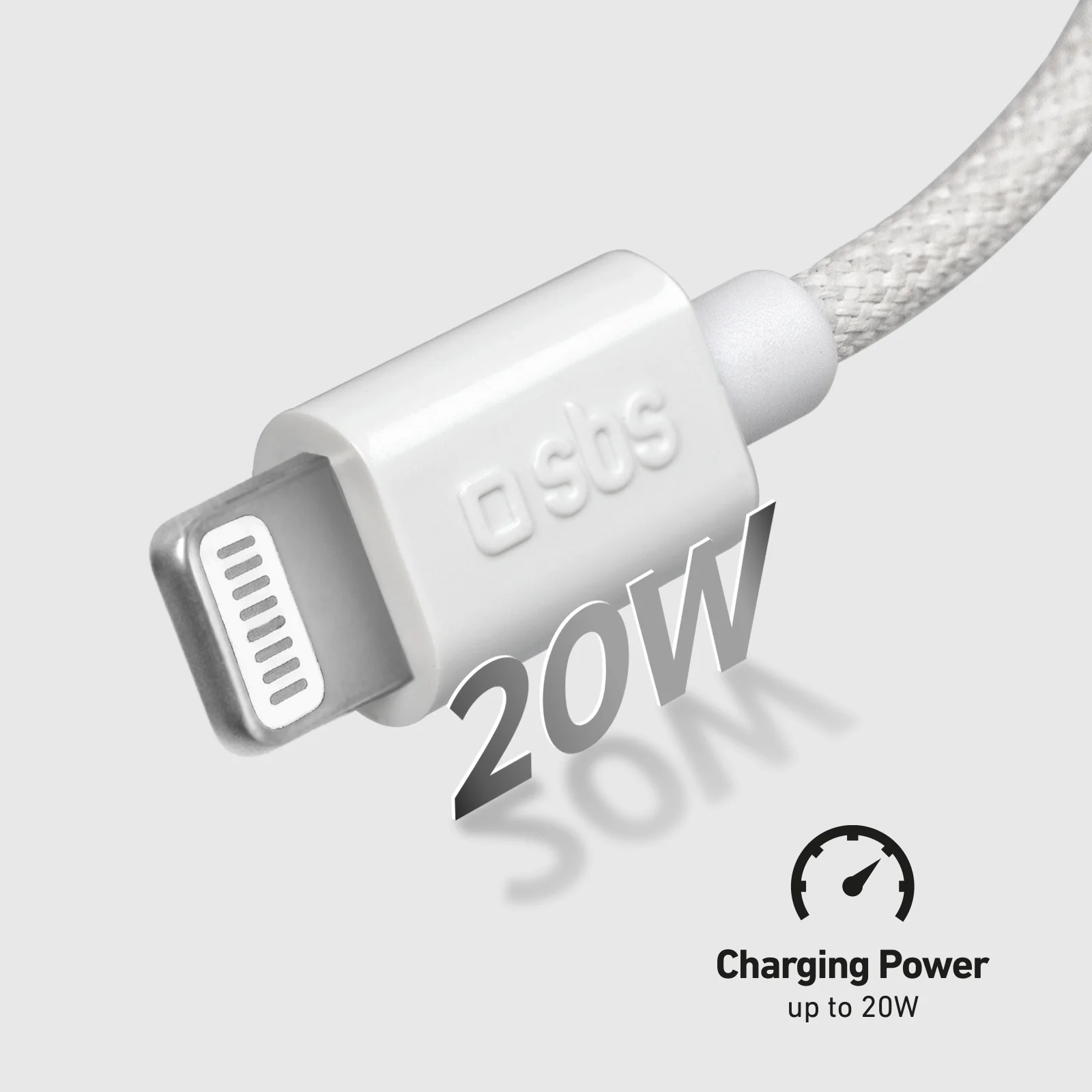 Cavo USB-A - Lightning in tessuto con fermacavo, 1.5 metri - Image 8