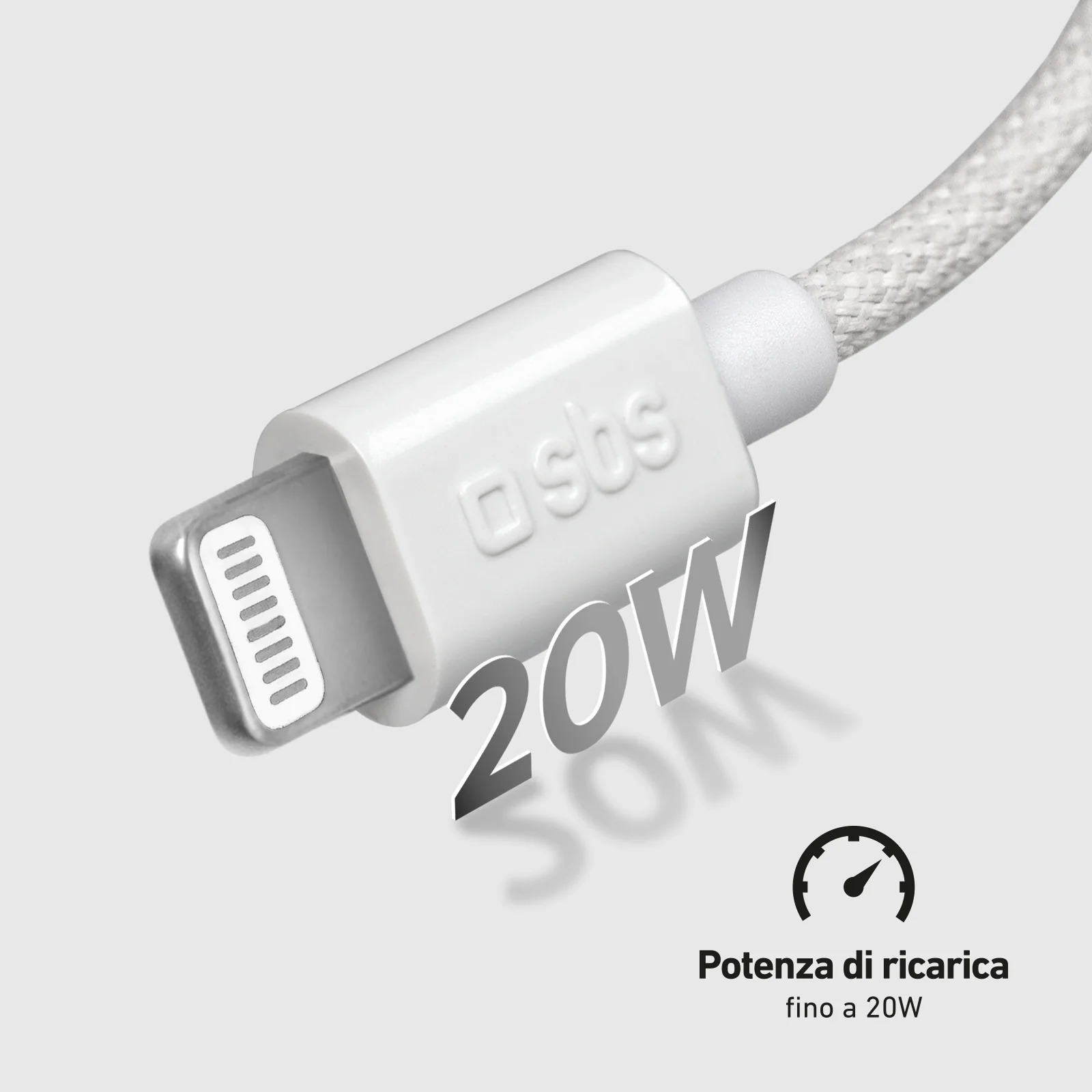 Cavo USB-A - Lightning in tessuto con fermacavo, 1.5 metri - Image 9