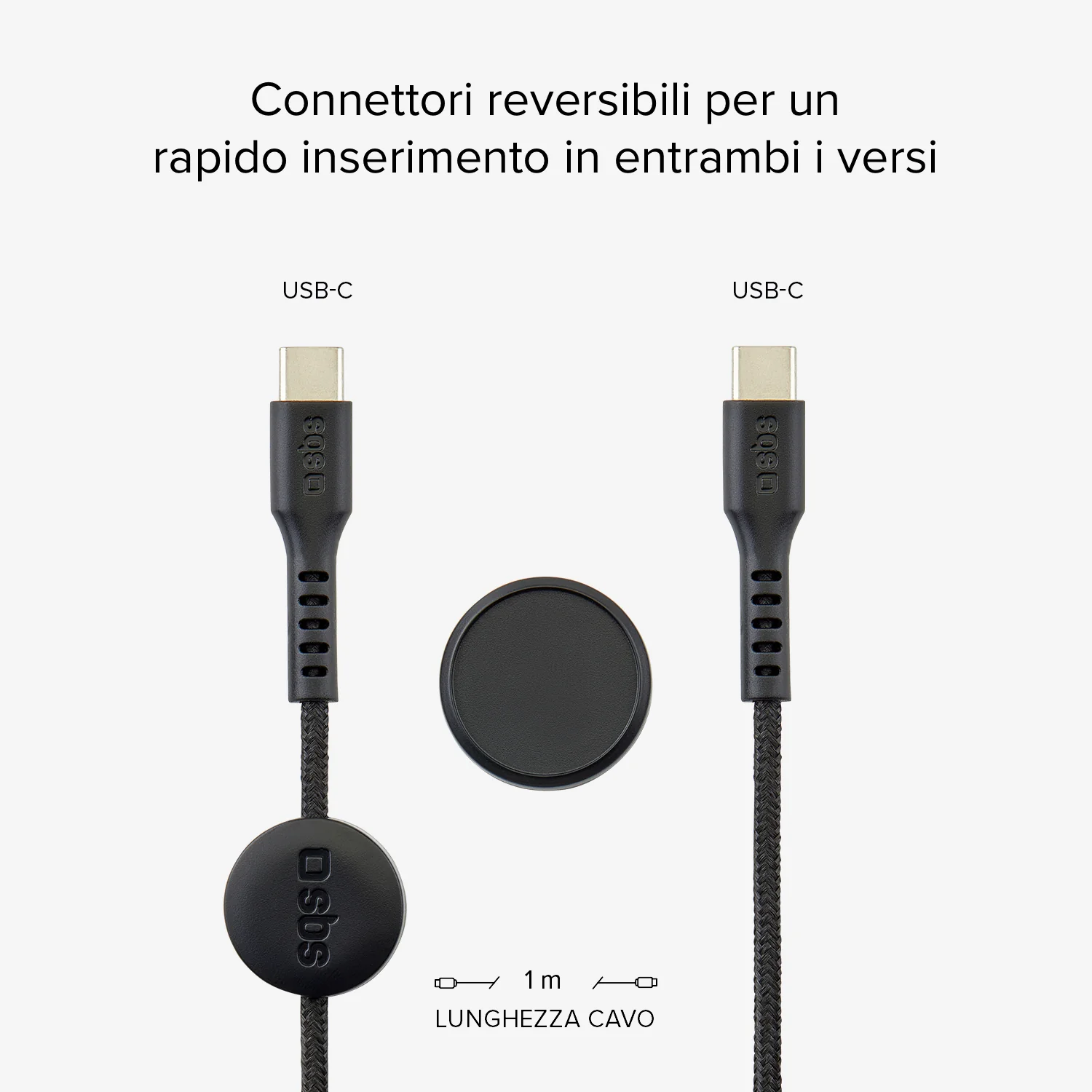 Cavo dati e ricarica con supporto magnetico - Connettori USB-C - Image 3