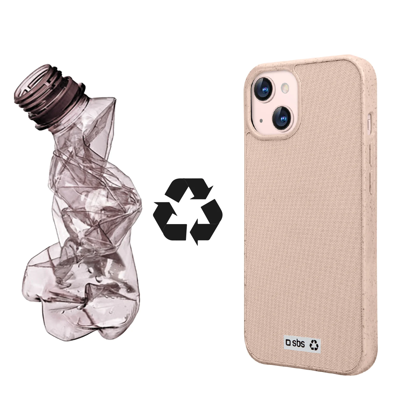 Cover colorata rigida in plastica riciclata R-PET per iPhone 14/13 - Image 4