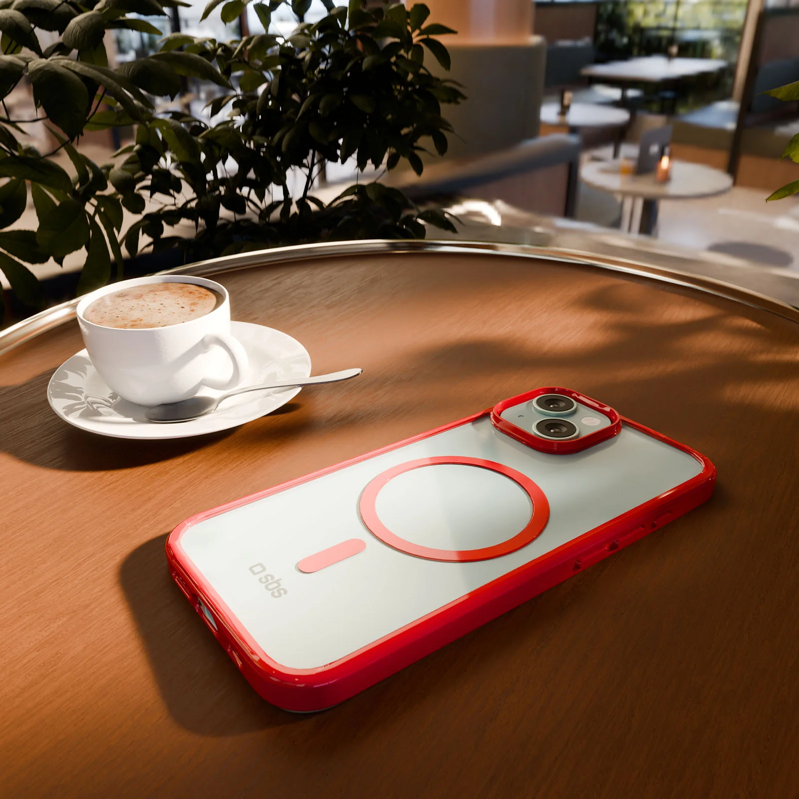 Cover per iPhone 15 con bordi colorati compatibile con ricarica MagSafe - Image 29