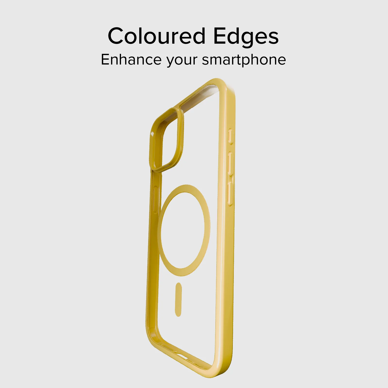 Cover per iPhone 15 con bordi colorati compatibile con ricarica MagSafe - Image 33