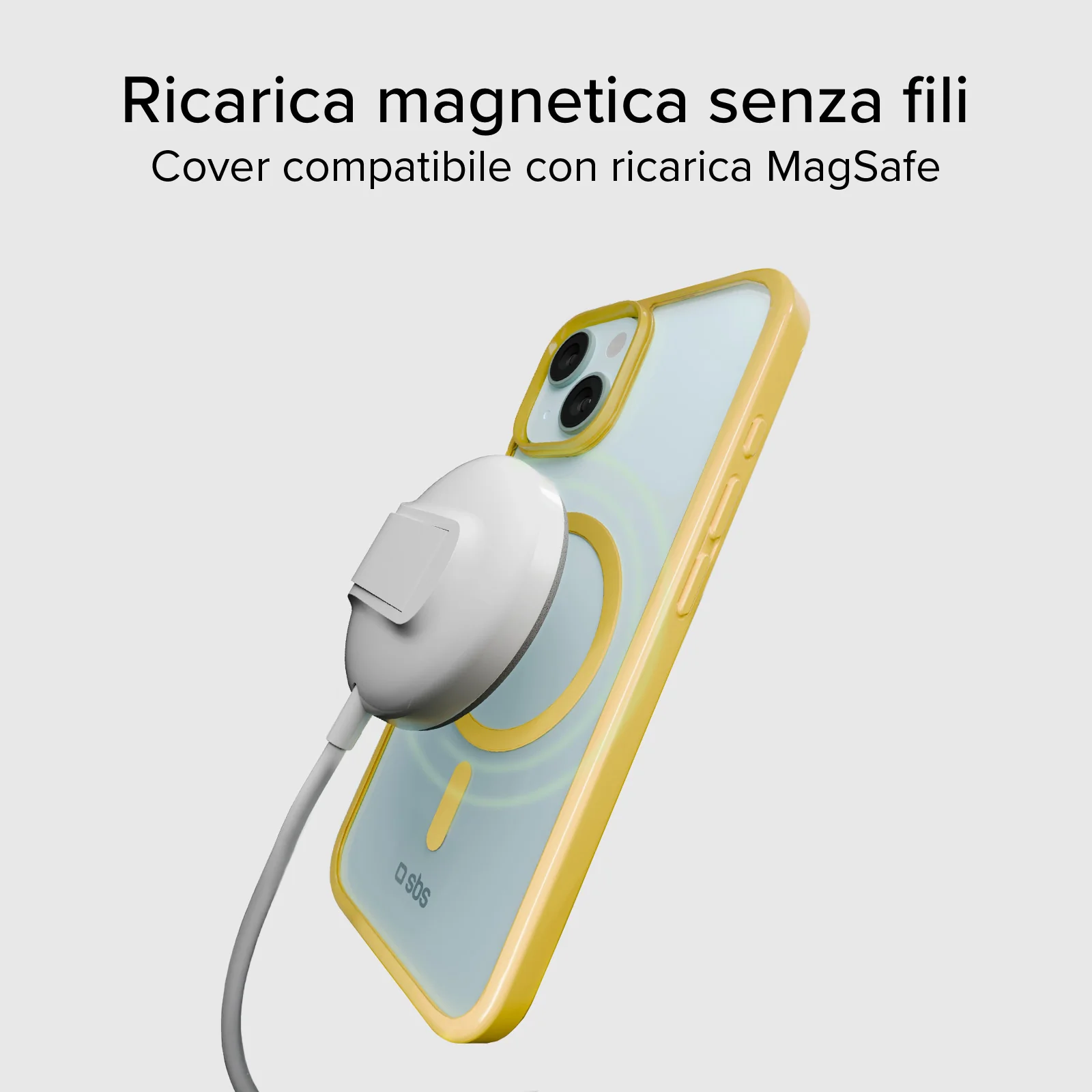 Cover per iPhone 15 con bordi colorati compatibile con ricarica MagSafe - Image 39