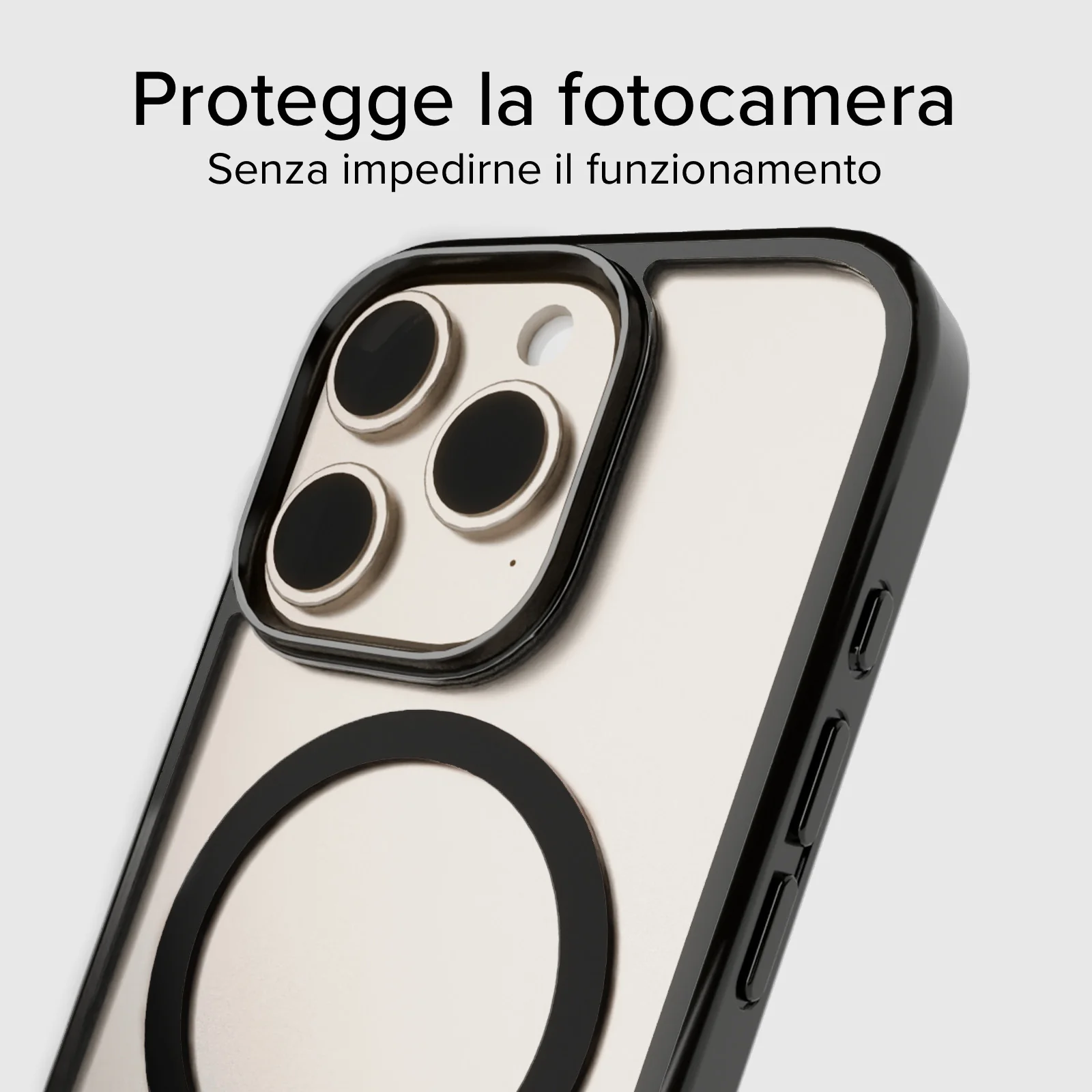 Cover per iPhone 16 Pro con bordi colorati compatibile con ricarica MagSafe - Image 22