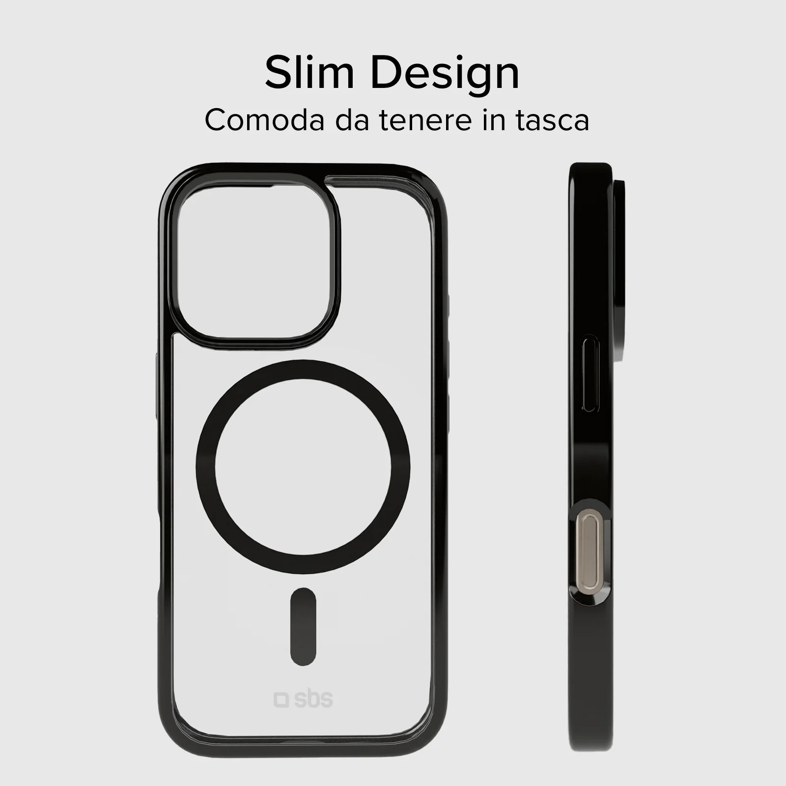 Cover per iPhone 16 Pro con bordi colorati compatibile con ricarica MagSafe - Image 27