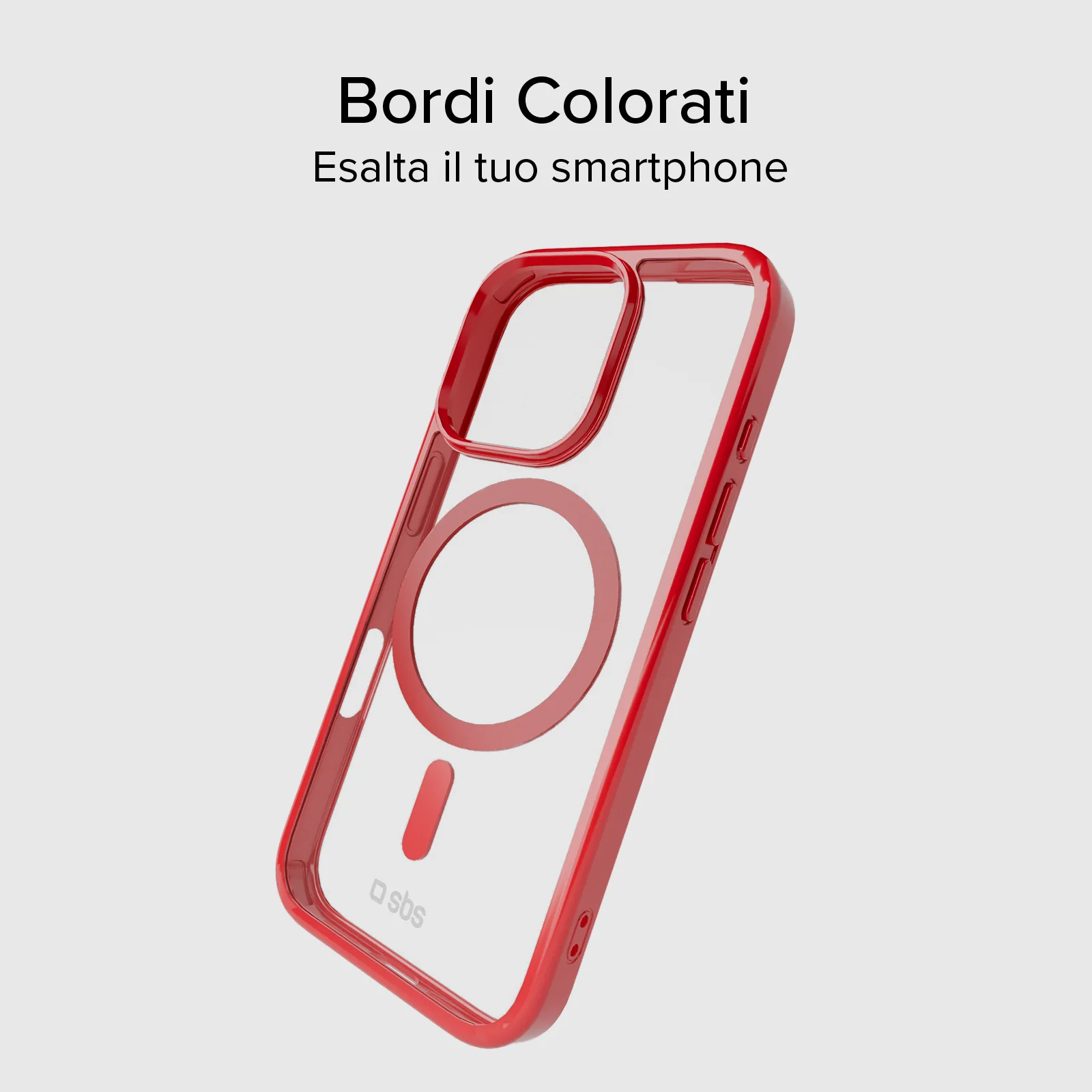 Cover per iPhone 16 Pro con bordi colorati compatibile con ricarica MagSafe - Image 47