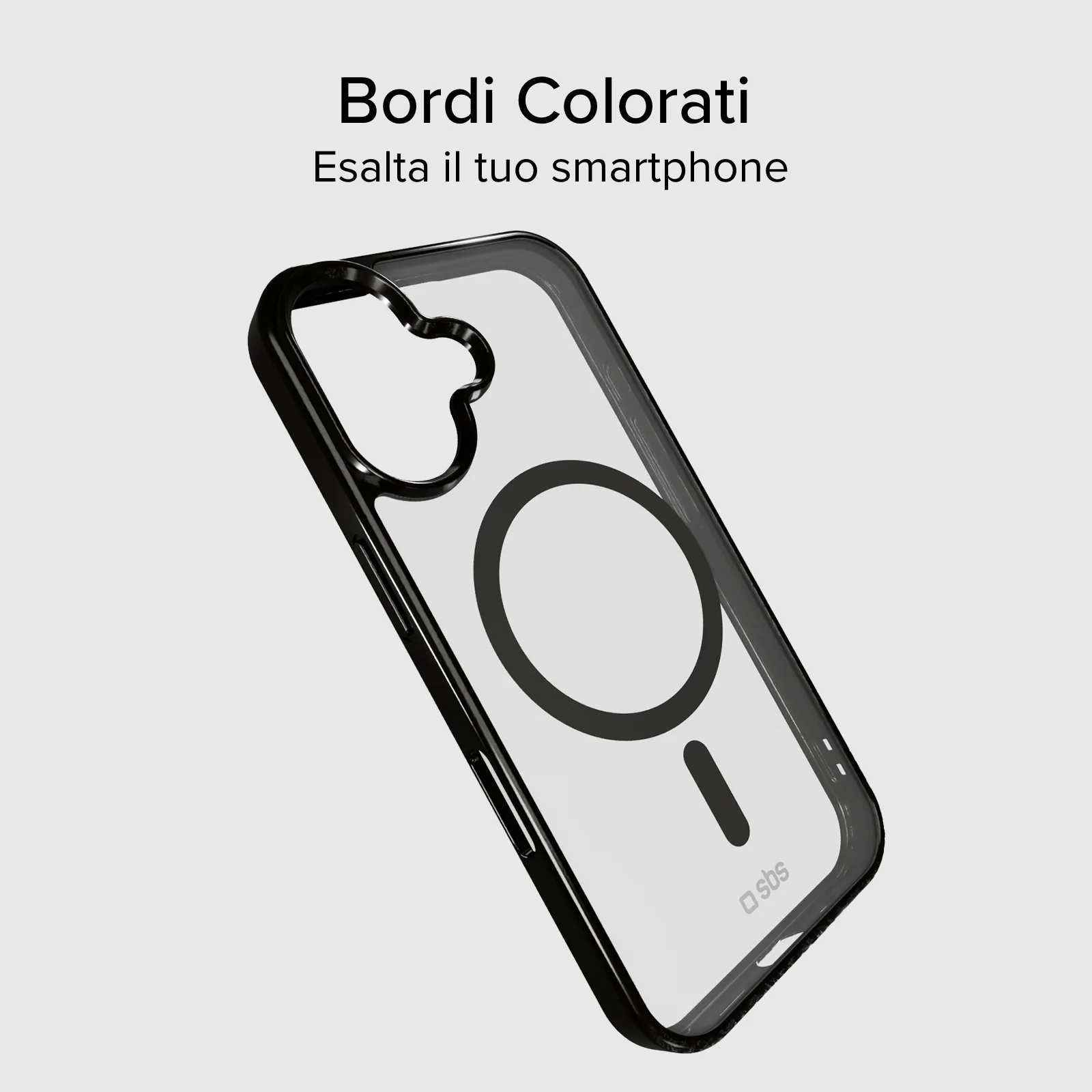 Cover per iPhone 16 Pro Max con bordi colorati compatibile con ricarica MagSafe - Image 17