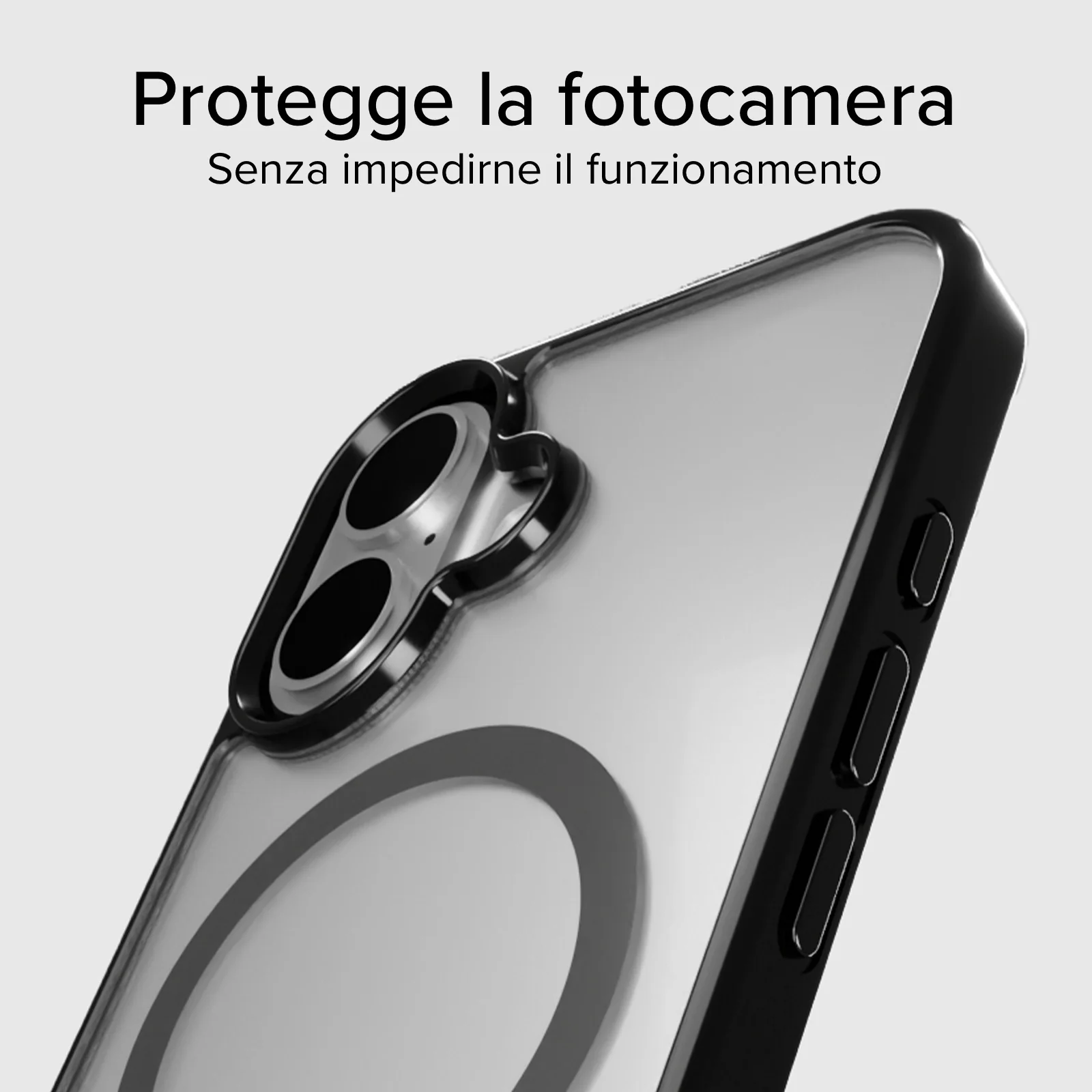 Cover per iPhone 16 Pro Max con bordi colorati compatibile con ricarica MagSafe - Image 22