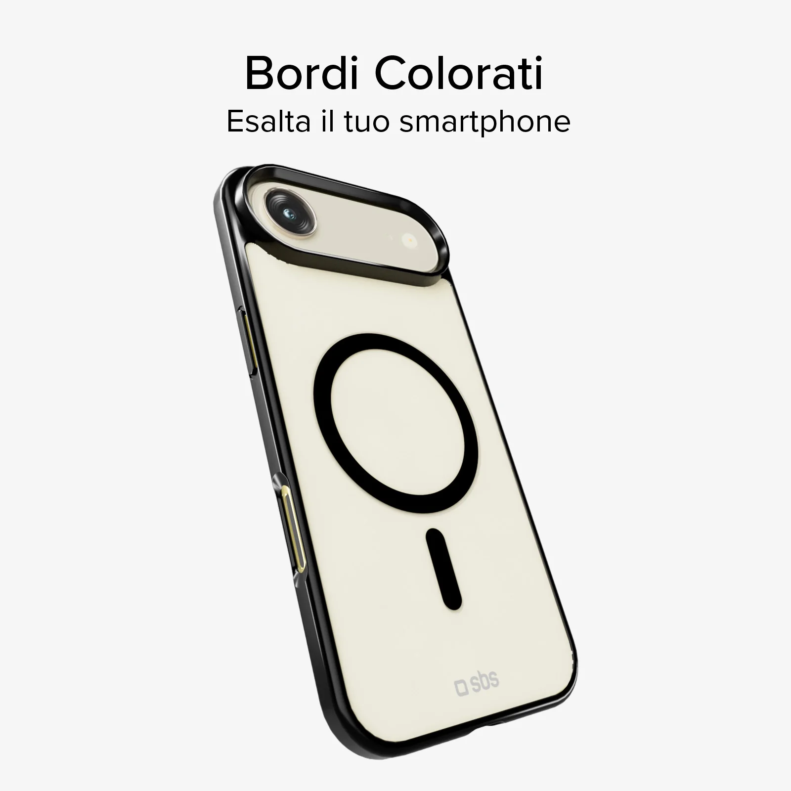 Cover per iPhone Air con bordi colorati compatibile con ricarica MagSafe - Image 17