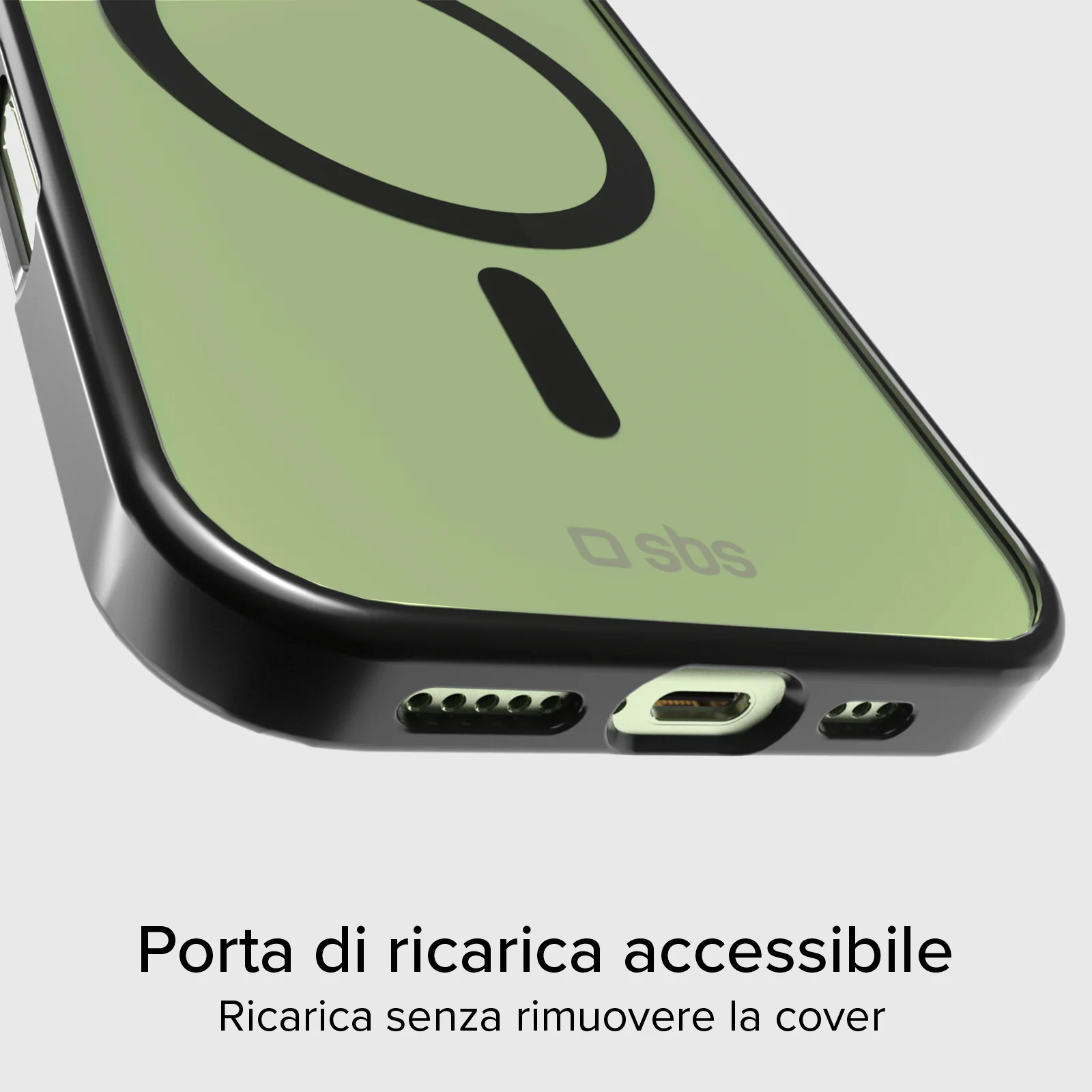 Cover per iPhone 17 con bordi colorati compatibile con ricarica MagSafe - Image 10