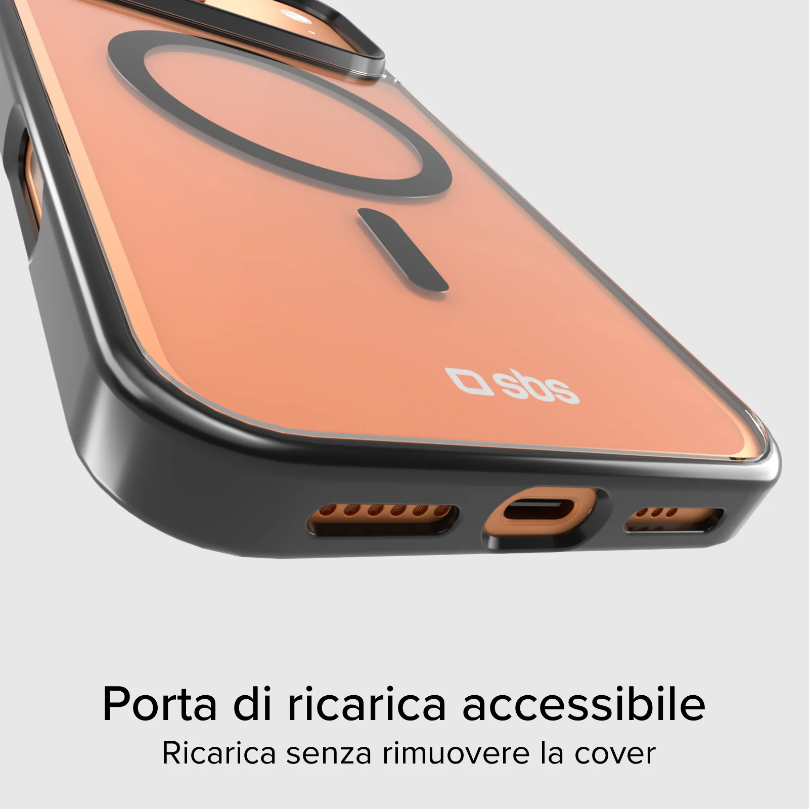 Cover per iPhone 17 Pro Max con bordi colorati compatibile con ricarica MagSafe - Image 25
