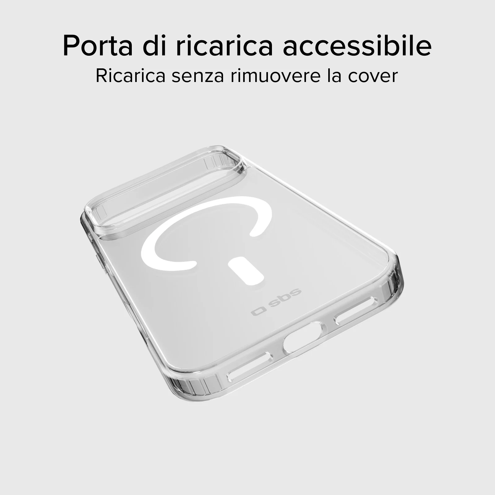 Cover trasparente e sottile per iPhone 17 Pro compatibile con ricarica Magsafe - Image 10