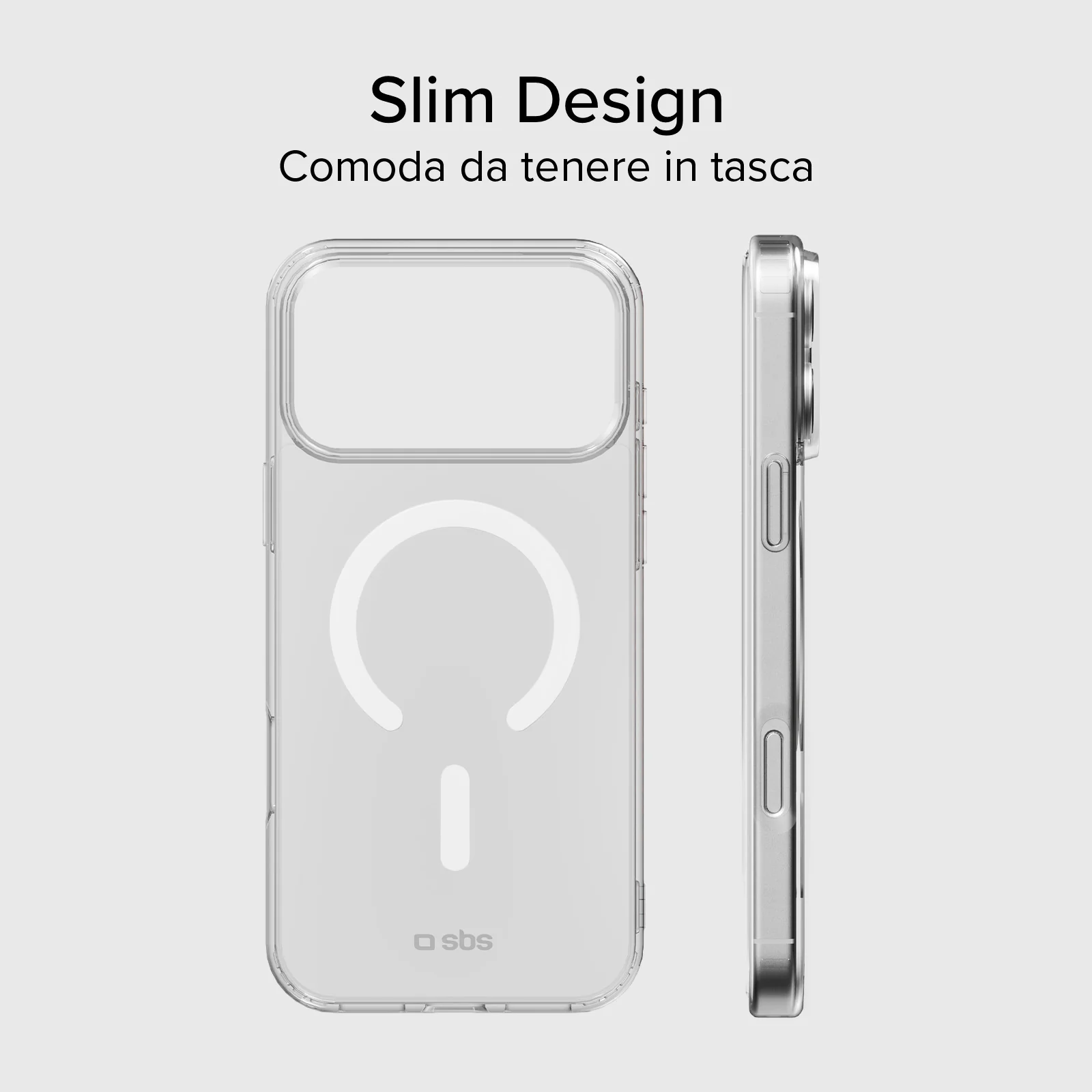 Cover trasparente e sottile per iPhone 17 Pro compatibile con ricarica Magsafe - Image 12