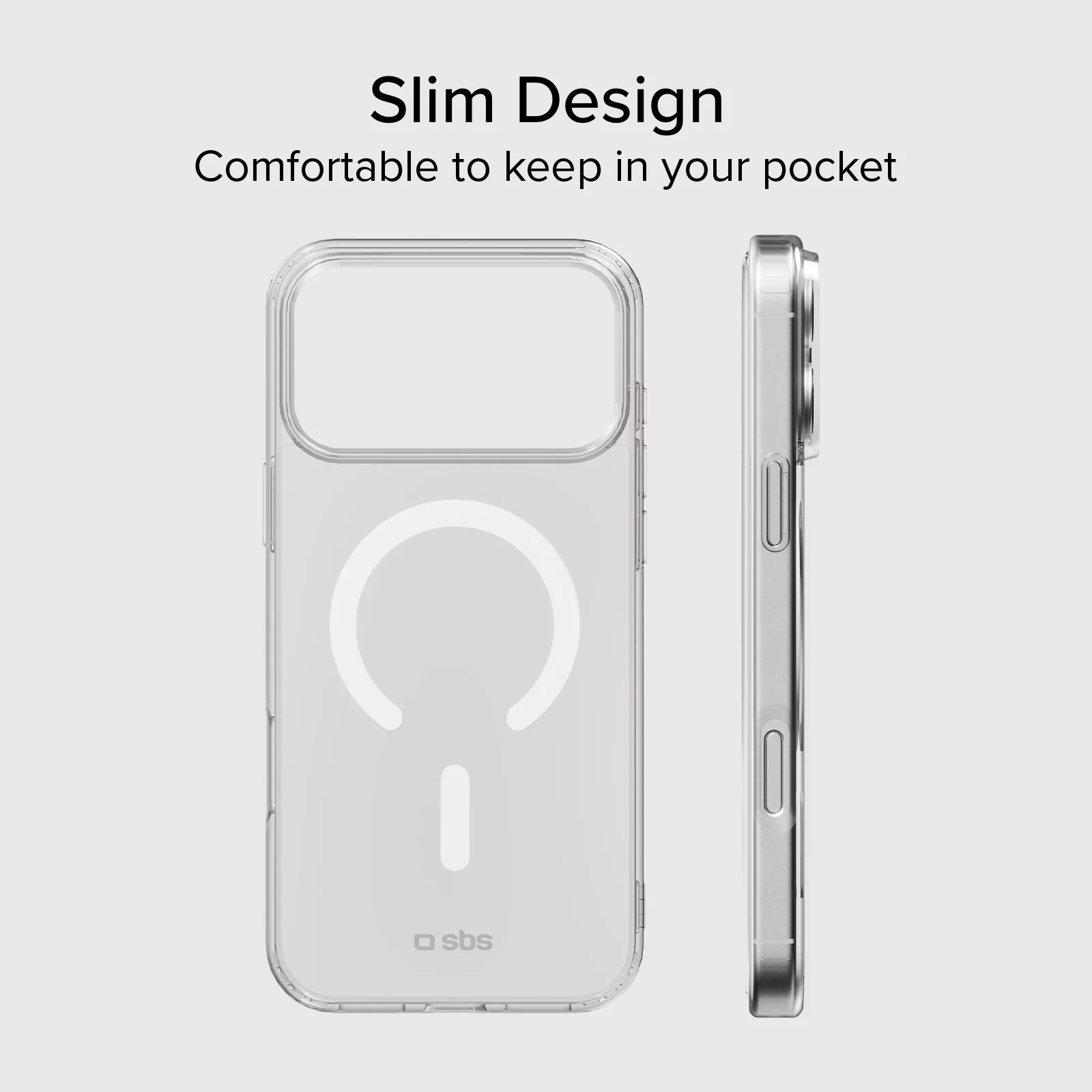 Cover trasparente e sottile per iPhone 17 Pro compatibile con ricarica Magsafe - Image 13